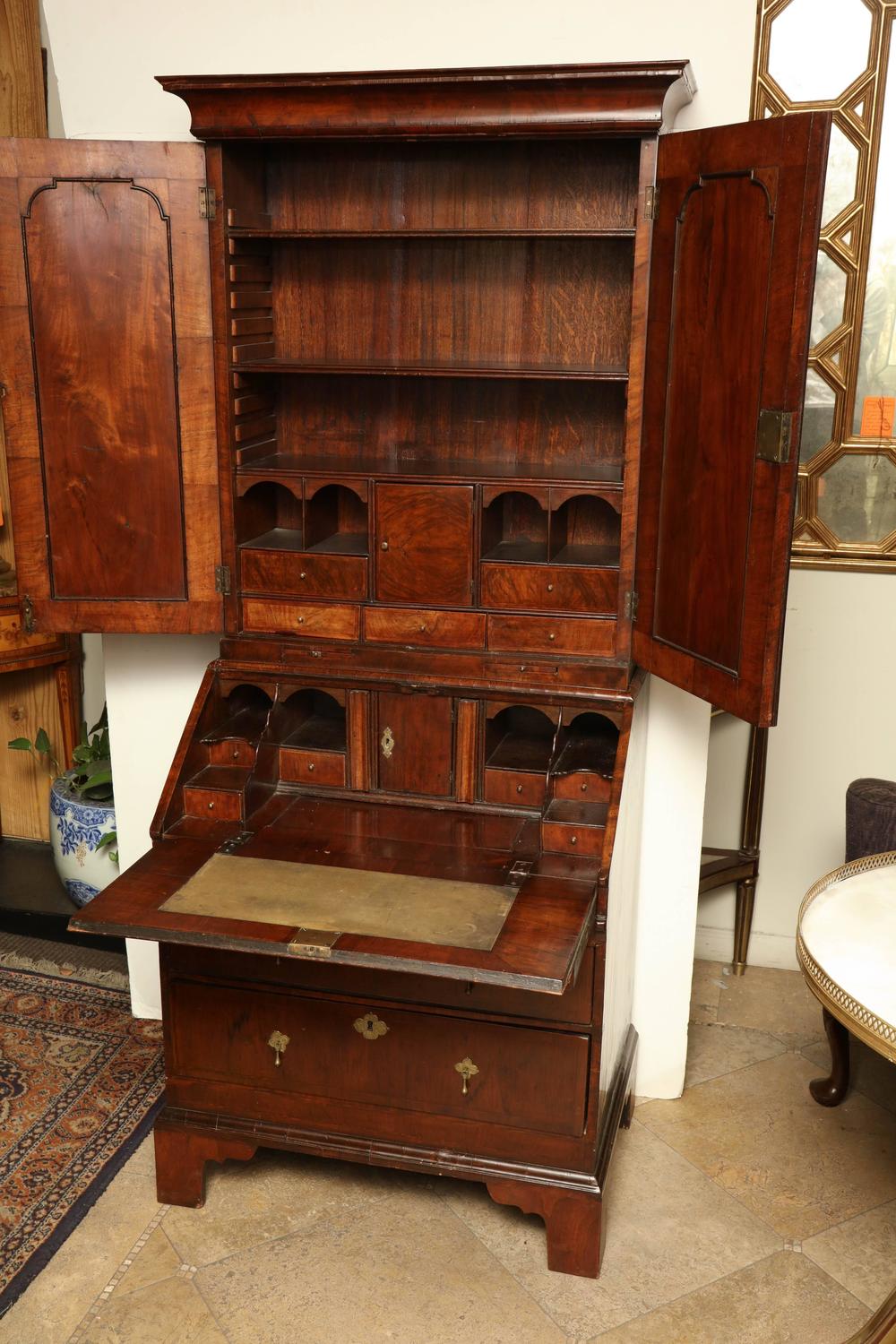 Early Queen Anne Secretary Desk For Sale at 1stdibs