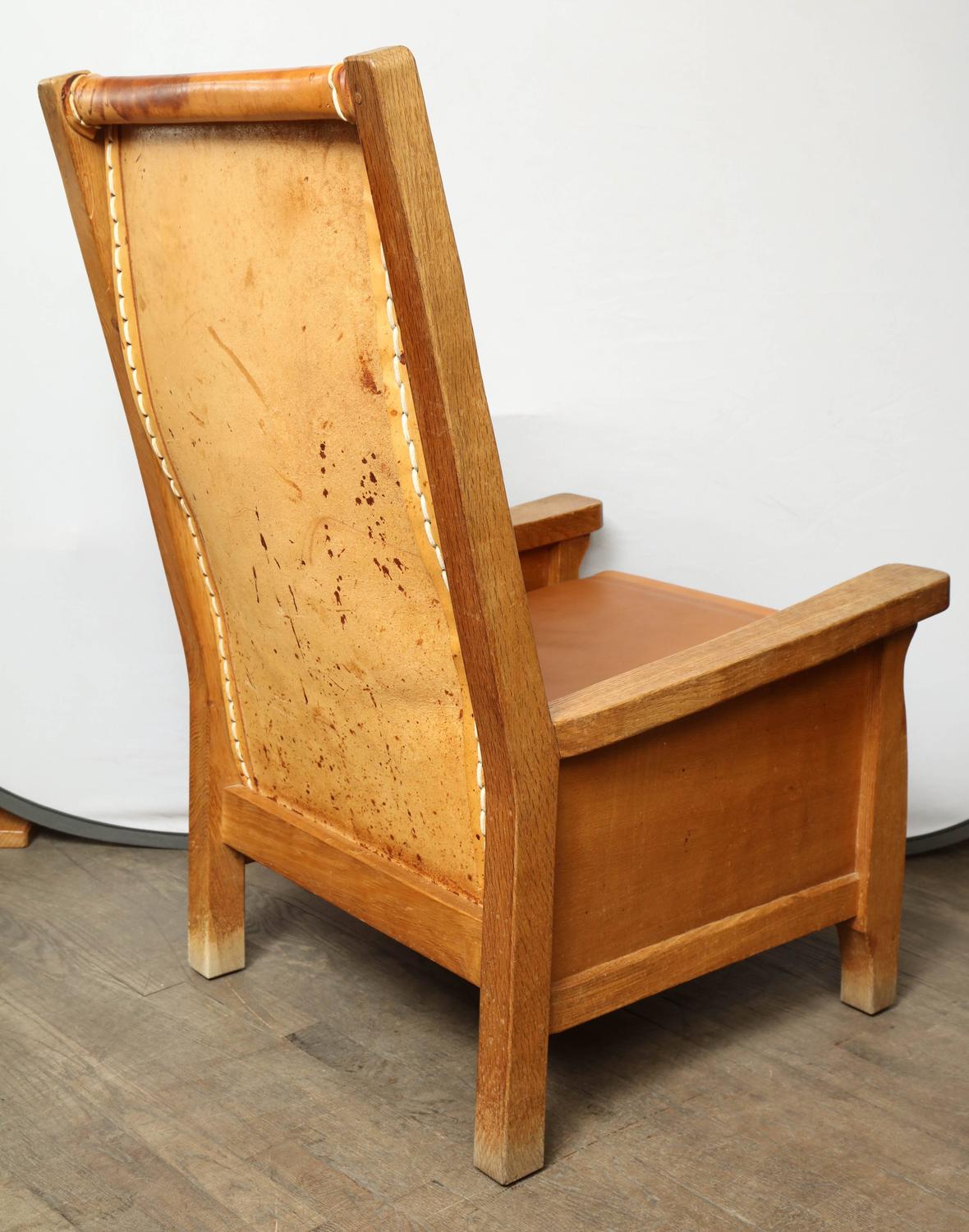 Vintage Robert "Mouseman" Thompson Chair For Sale at 1stdibs