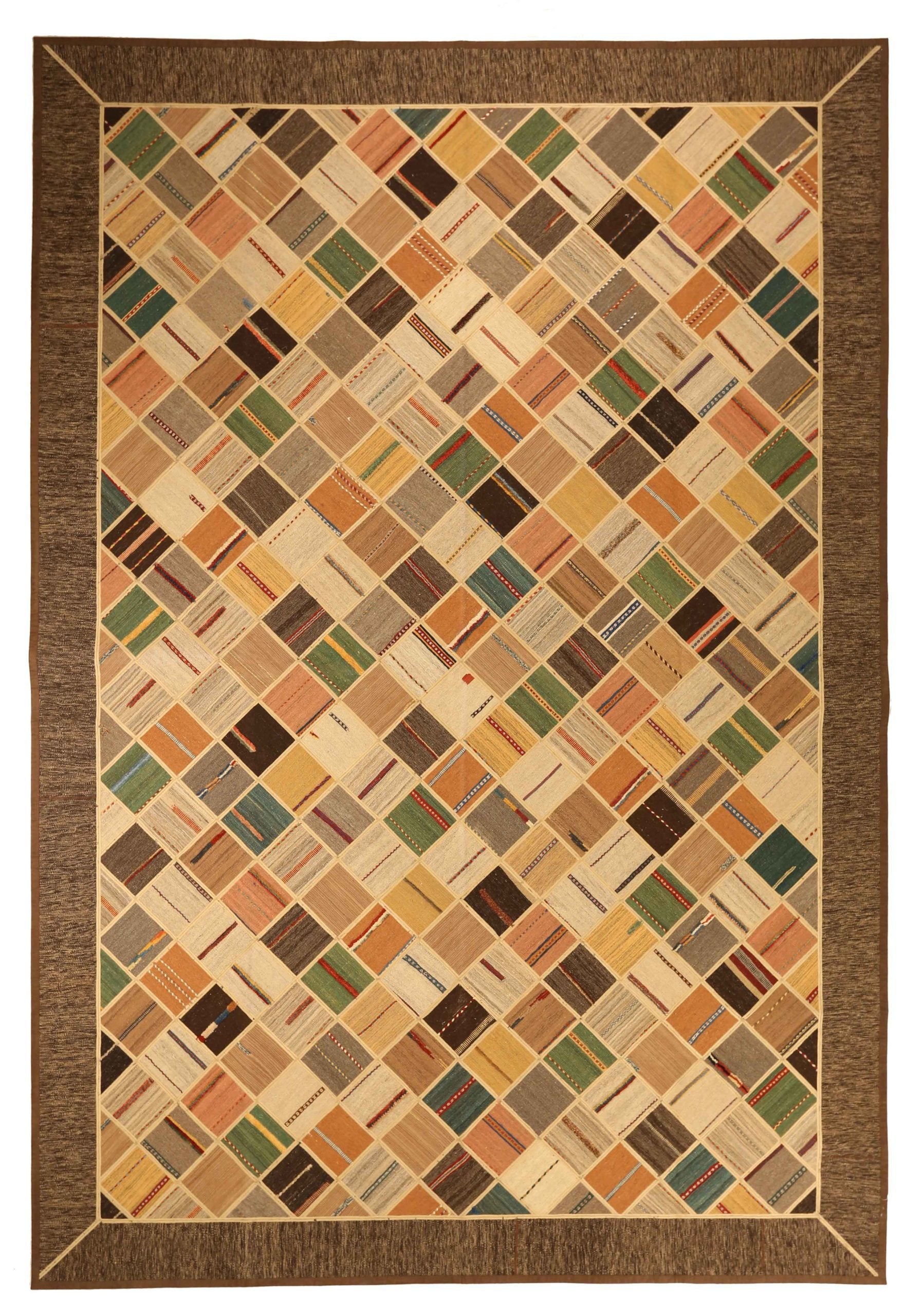 Alfombras Patch Killim Circa 1990 - 15960