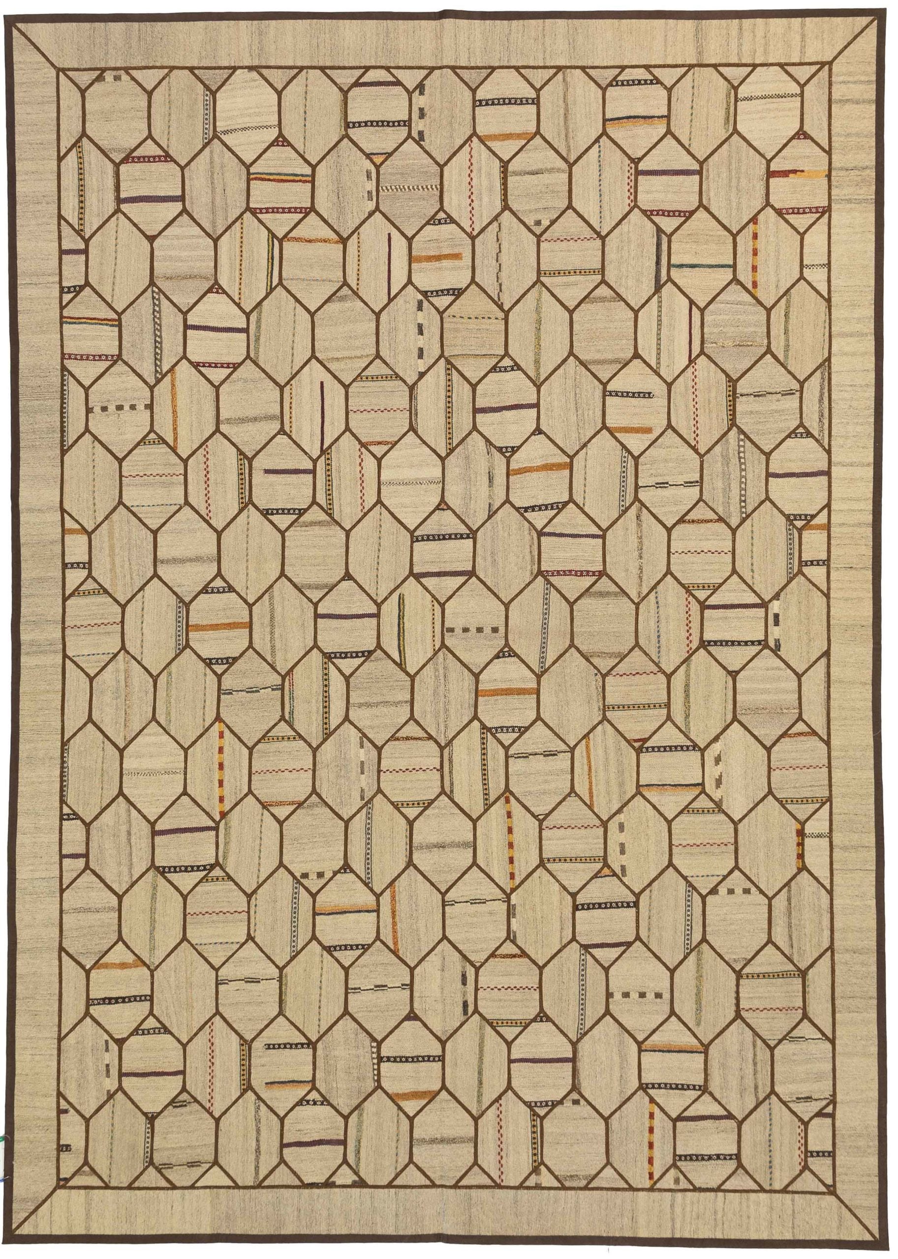Alfombras Patch Killim Circa 1990 - 15968