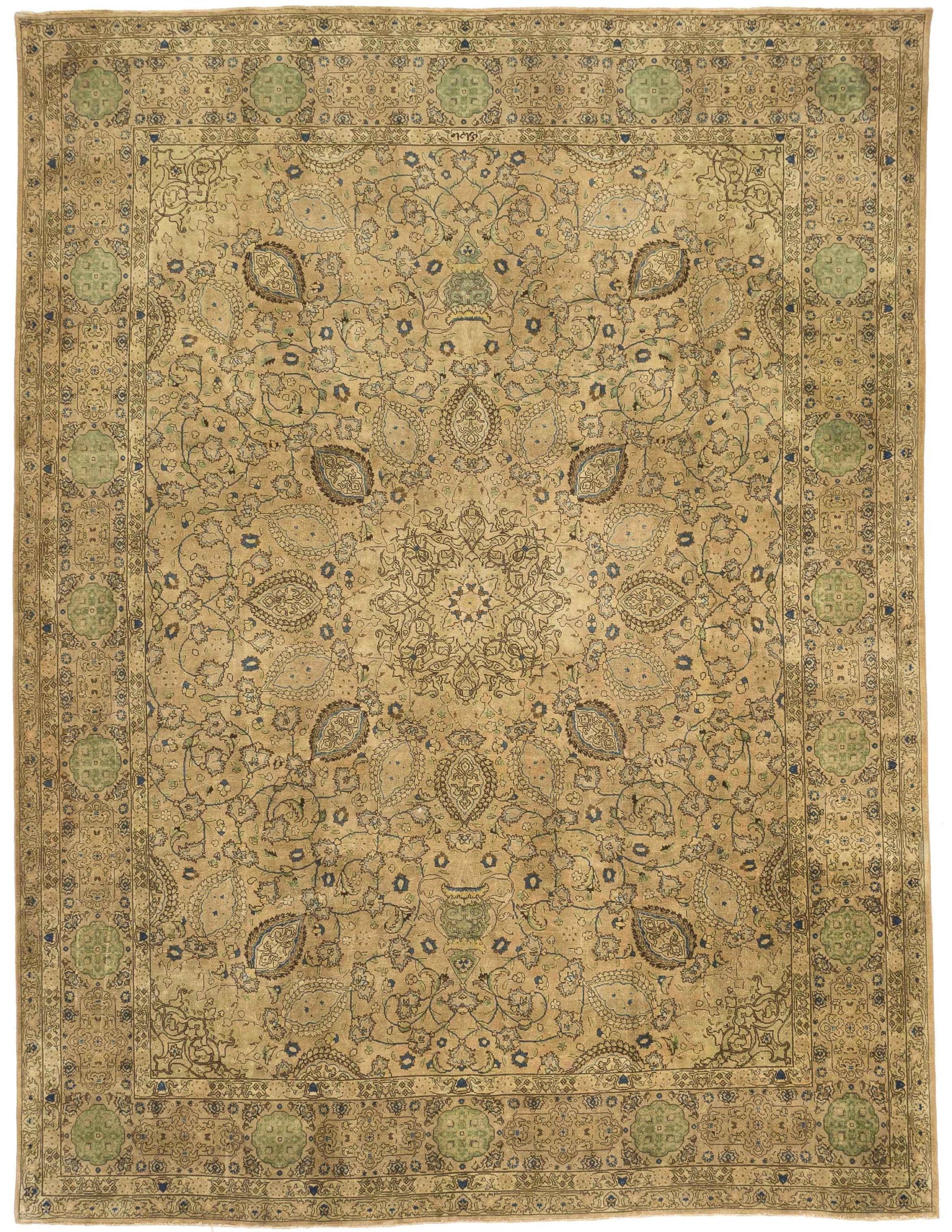Persian Tabriz Area Rugs - 16073