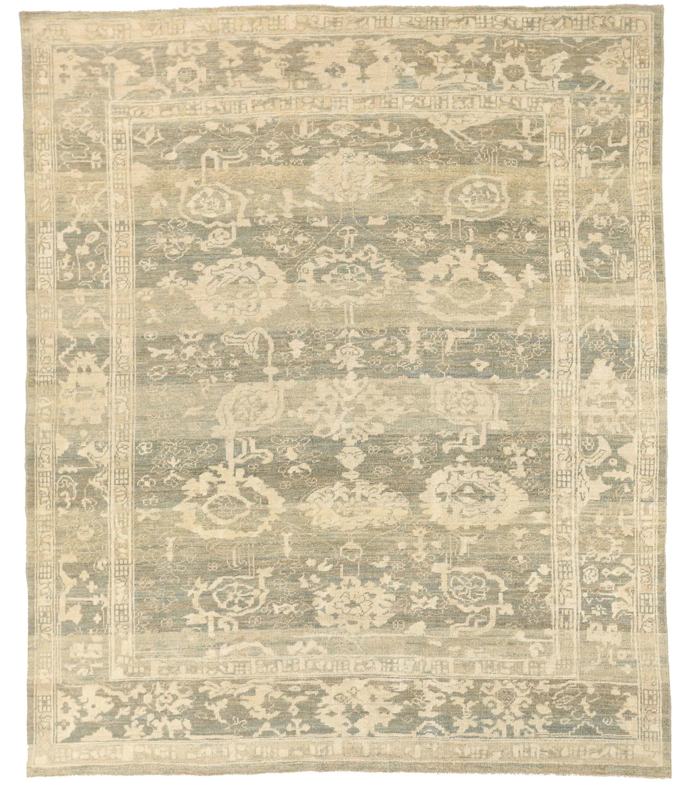 Persian Oushak Area Rugs Circa 1990 - 66612