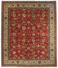 Persian Tabriz Area Rugs Circa 1880 - 67207