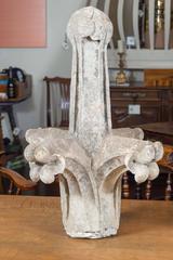 Pair of Carved Limestone Architectural Finials, French, 18th Century