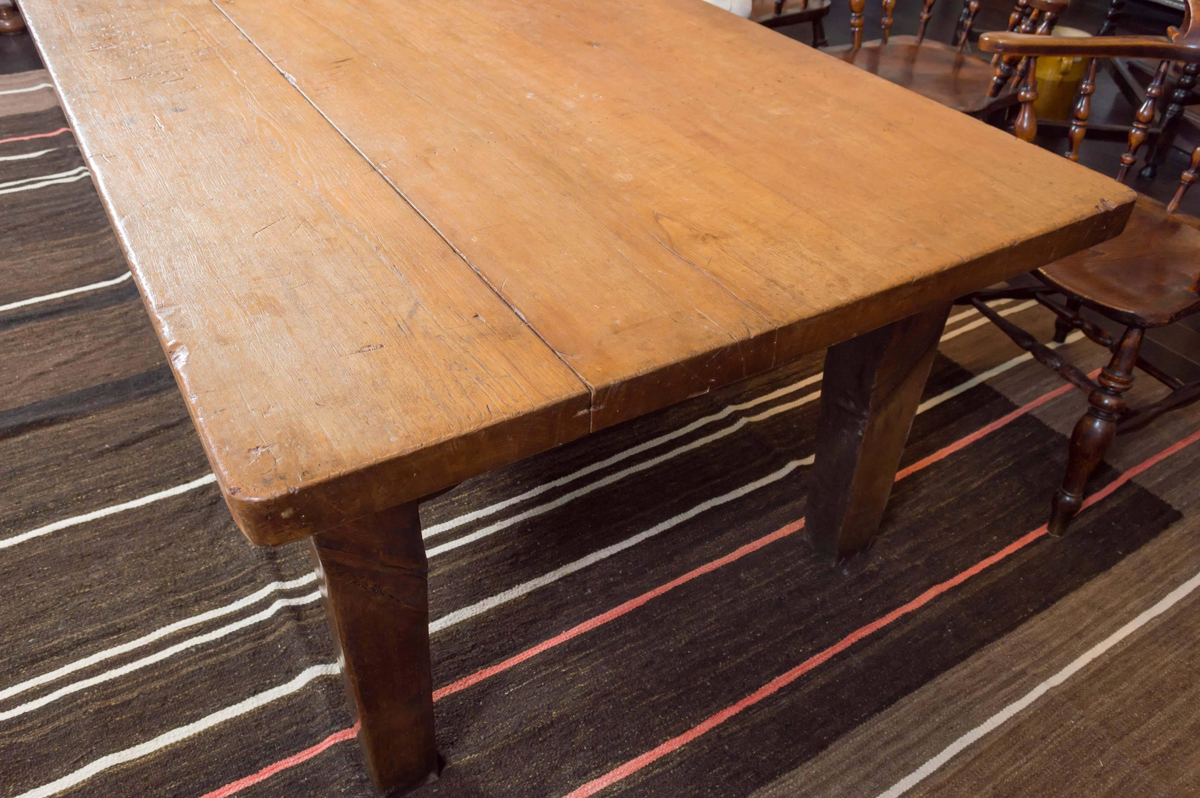 Very Large-Scale Farm House Table, English, circa 1840 For Sale 1