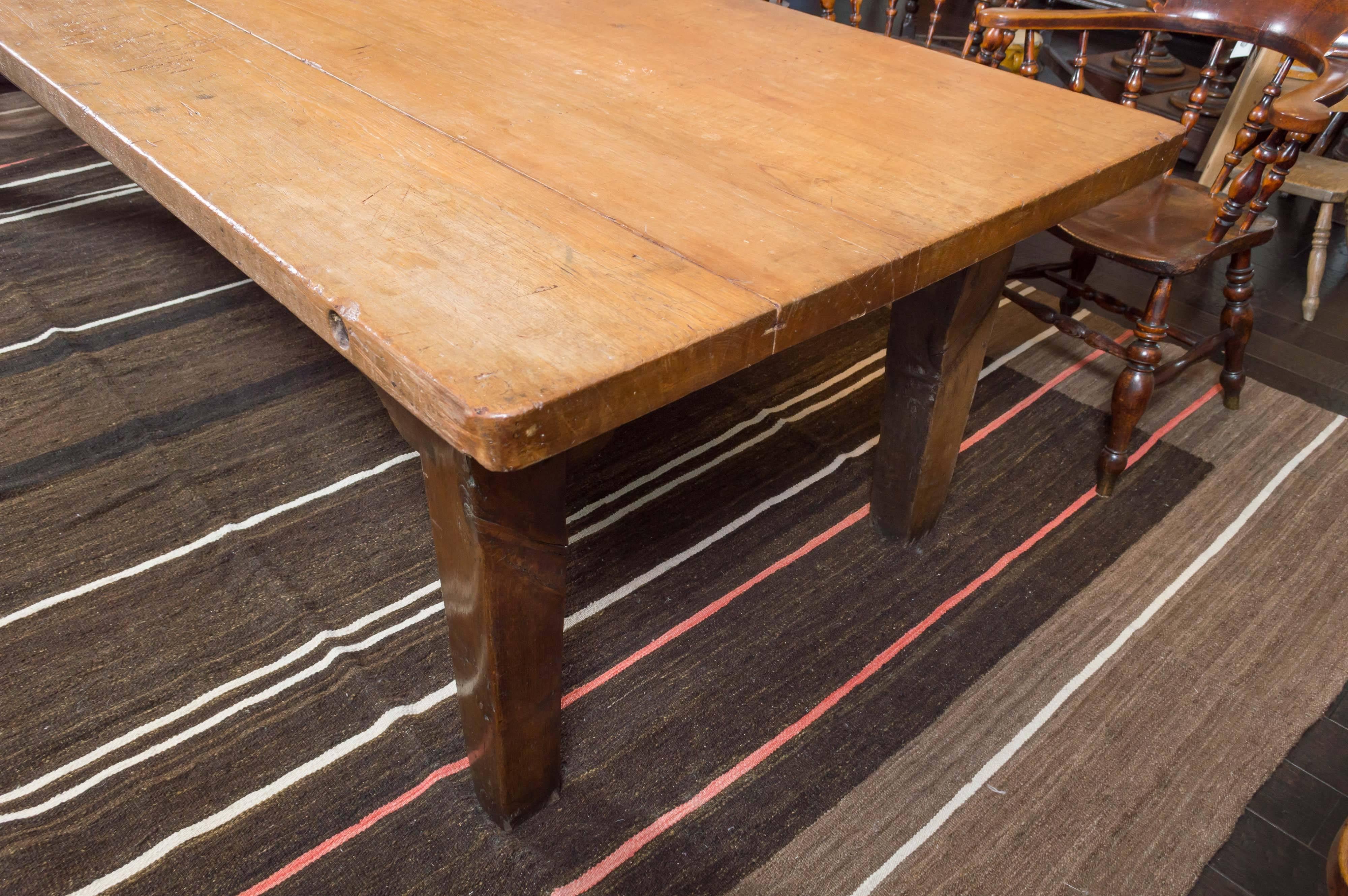 Very Large-Scale Farm House Table, English, circa 1840 For Sale 2