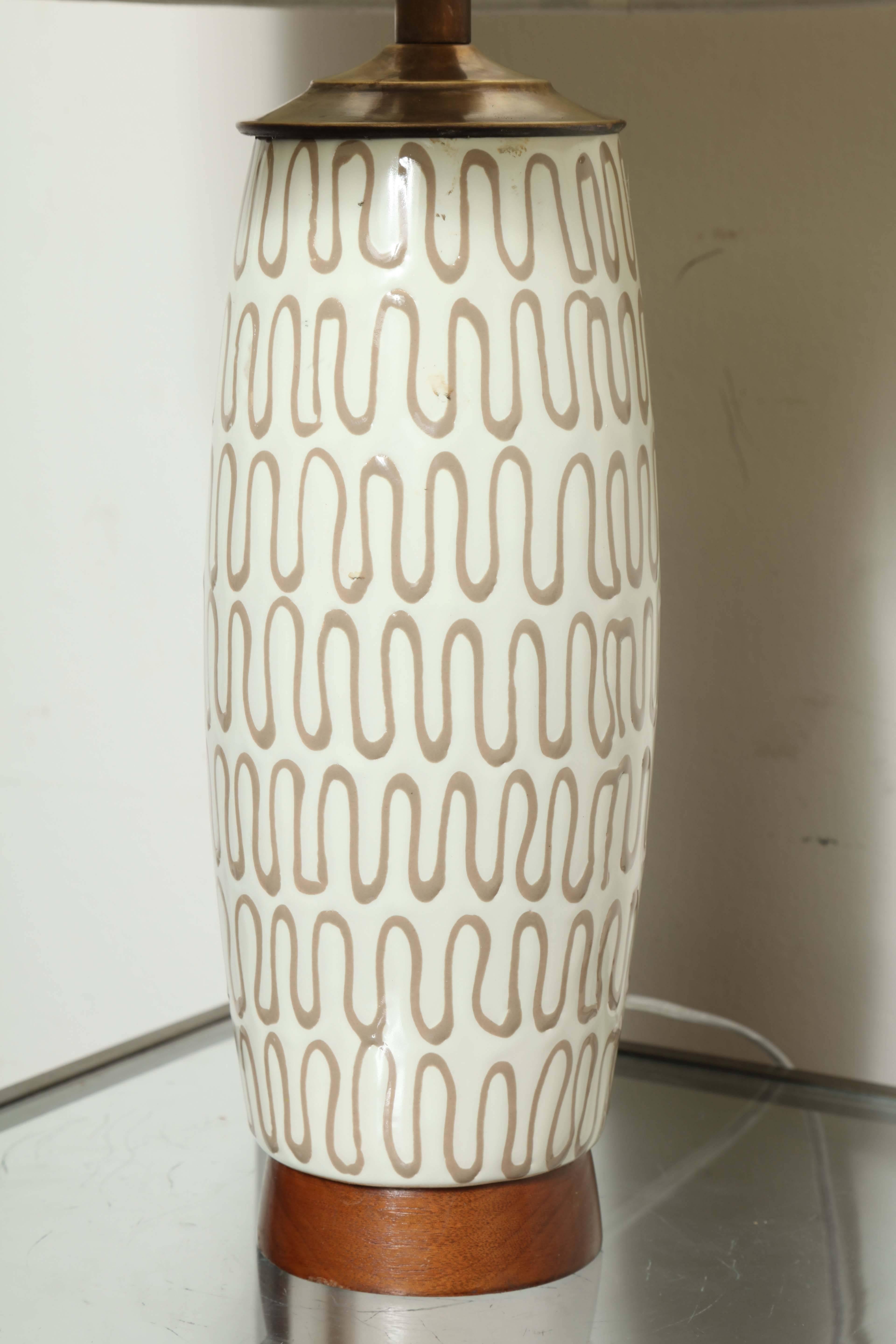 Mid-20th Century Italian Ceramic Abstract