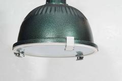 Dark Green Industrial Pendant