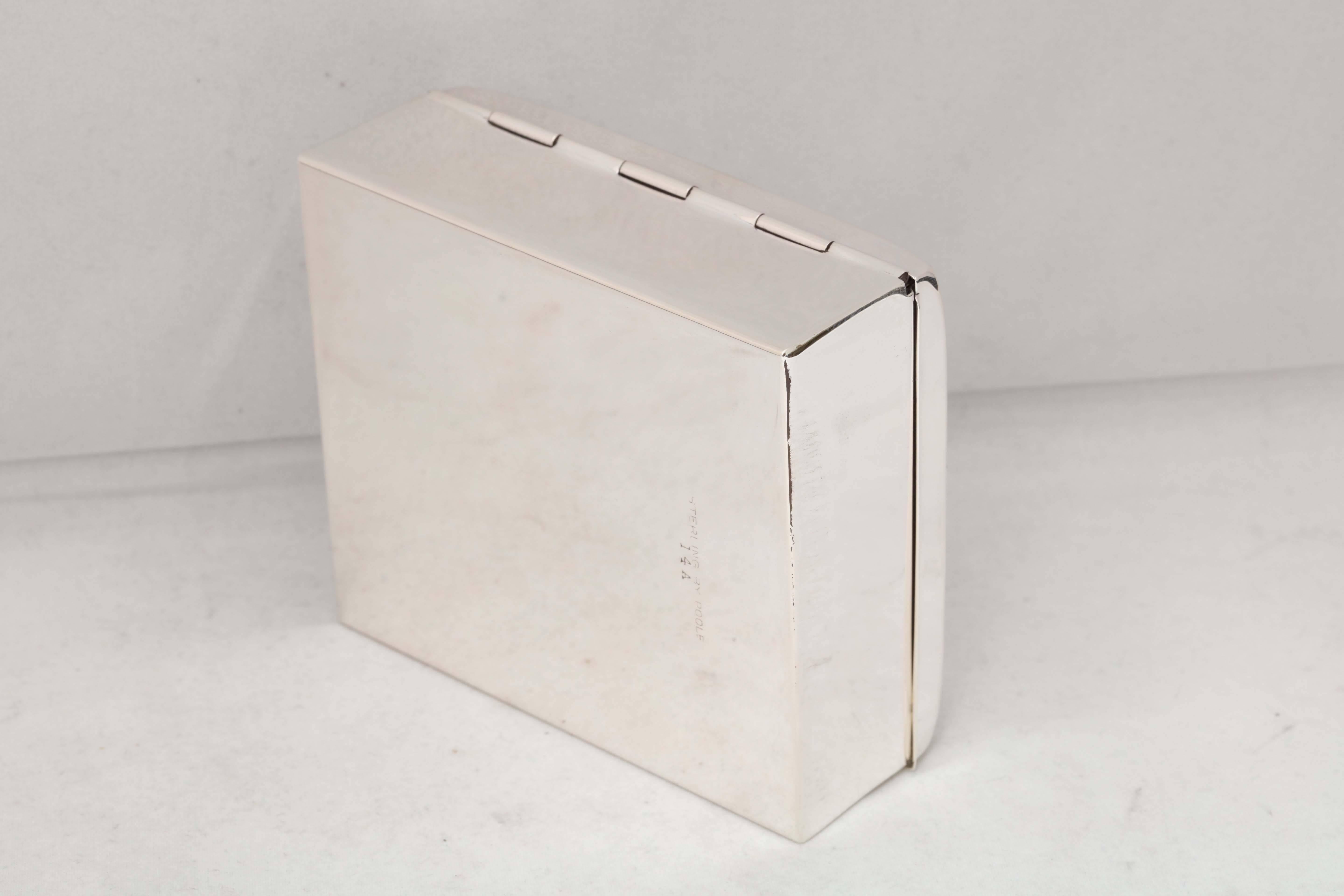 Art Deco Sterling Silver Table Box 4