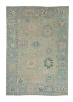 Tappeto Oushak turco 9'10" x 14'