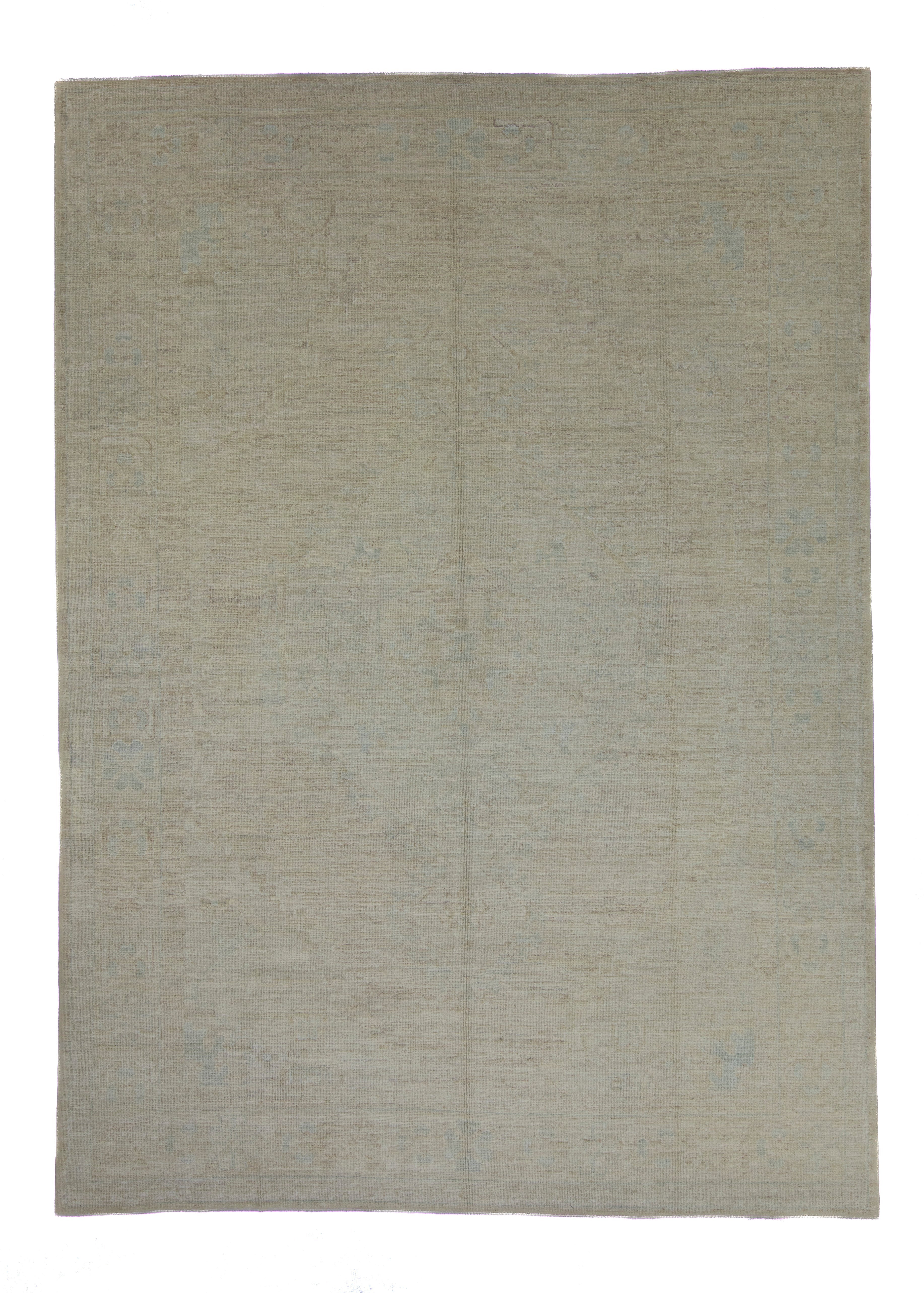 Turkish Oushak Rug 9' x 12'6"