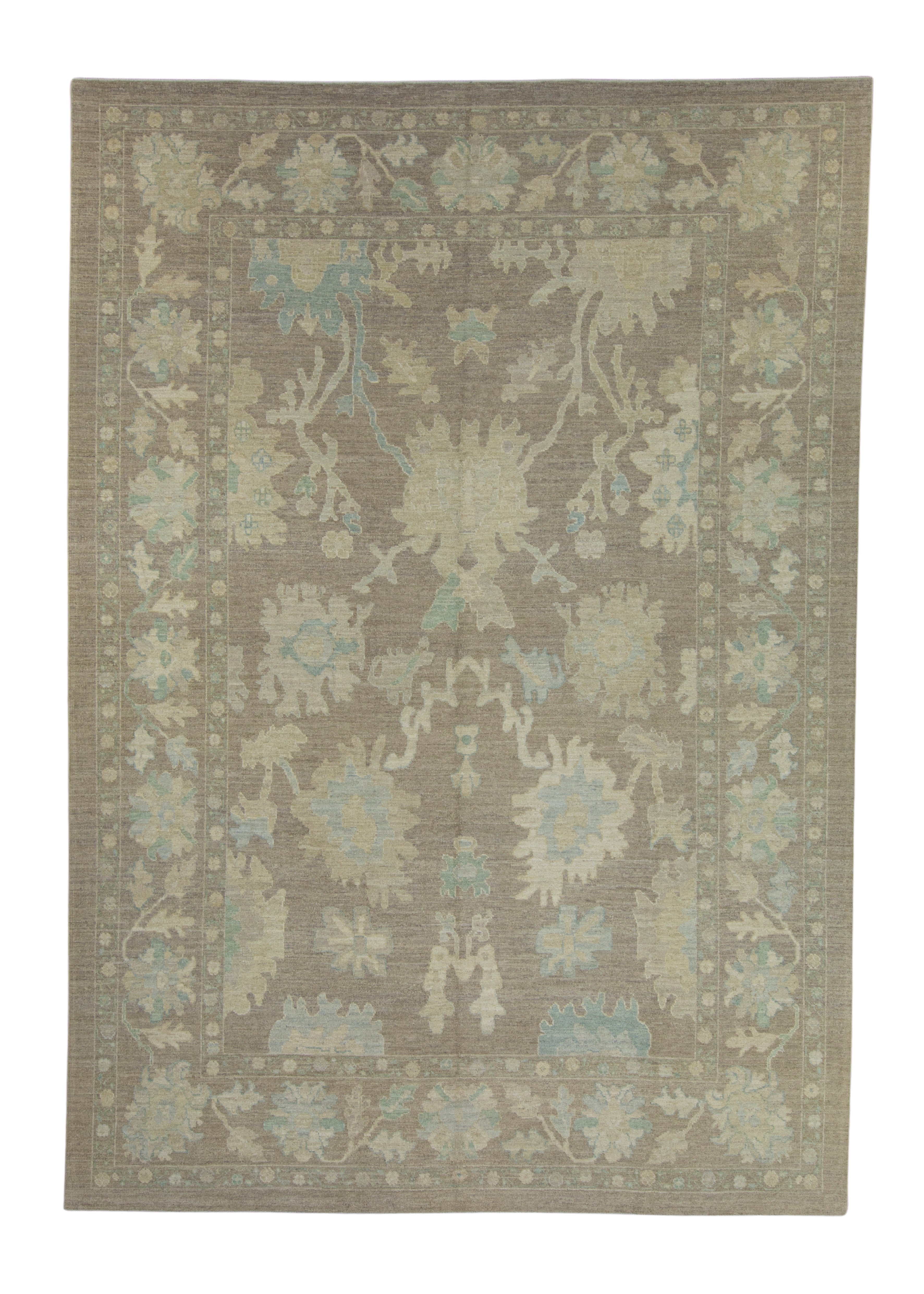 Turkish Oushak Rug 10'4" x 14'8"
