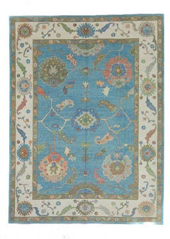 Türkischer Oushak-Teppich 9'3" x 12'5"