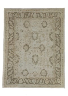 Turkish Oushak Rug 9'4" x 11'10"