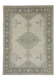 Turkish Oushak Rug 9' x 12'1"