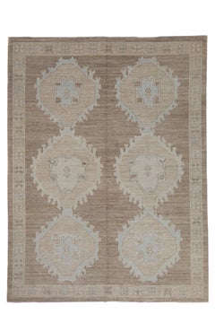 Turkish Oushak Rug 9'2" x 12'1"