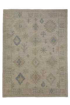 Tappeto turco Oushak 9'2" x 12'5"