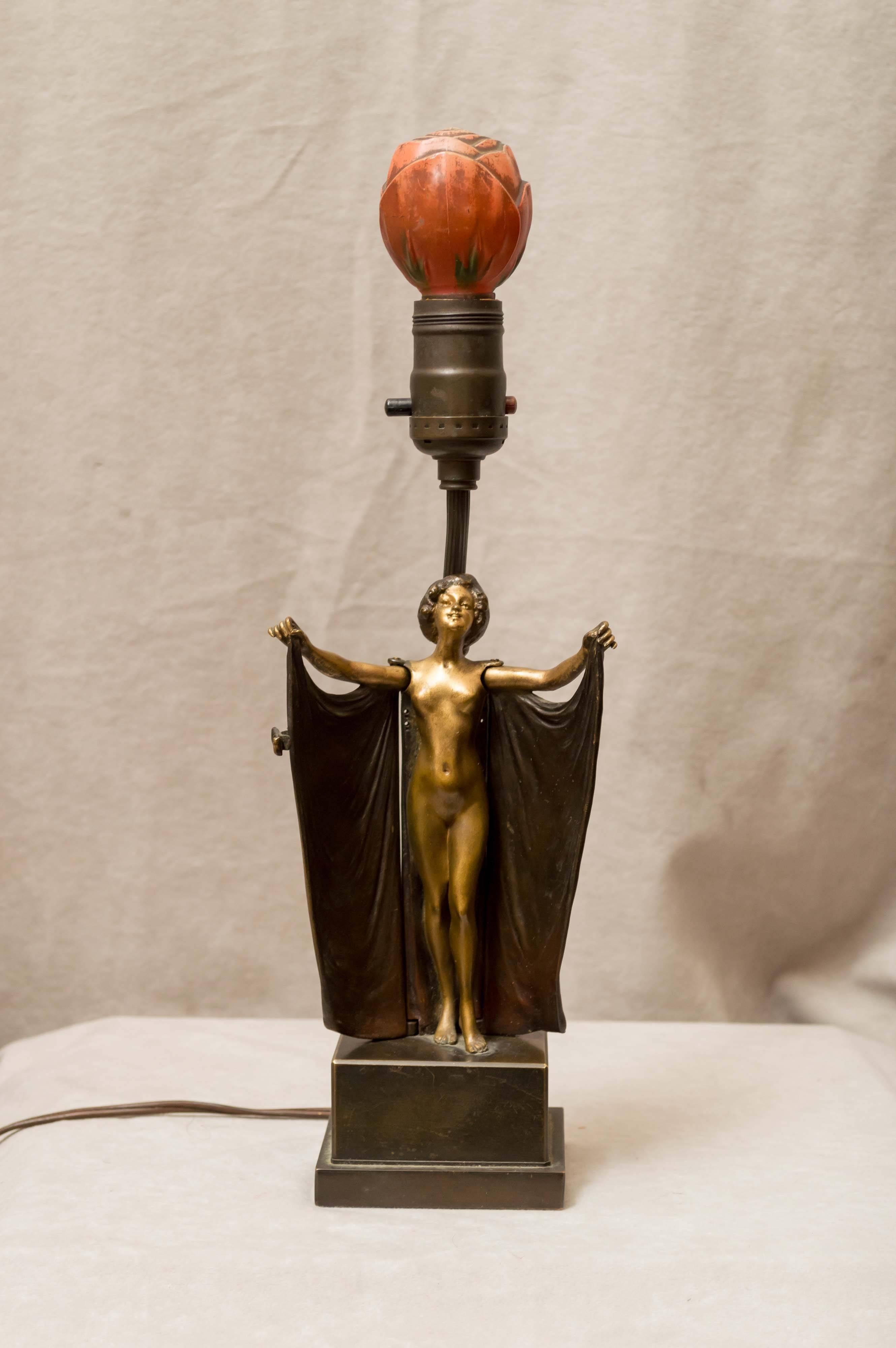 Early 20th Century Mechanical Bronze Sculpture, 