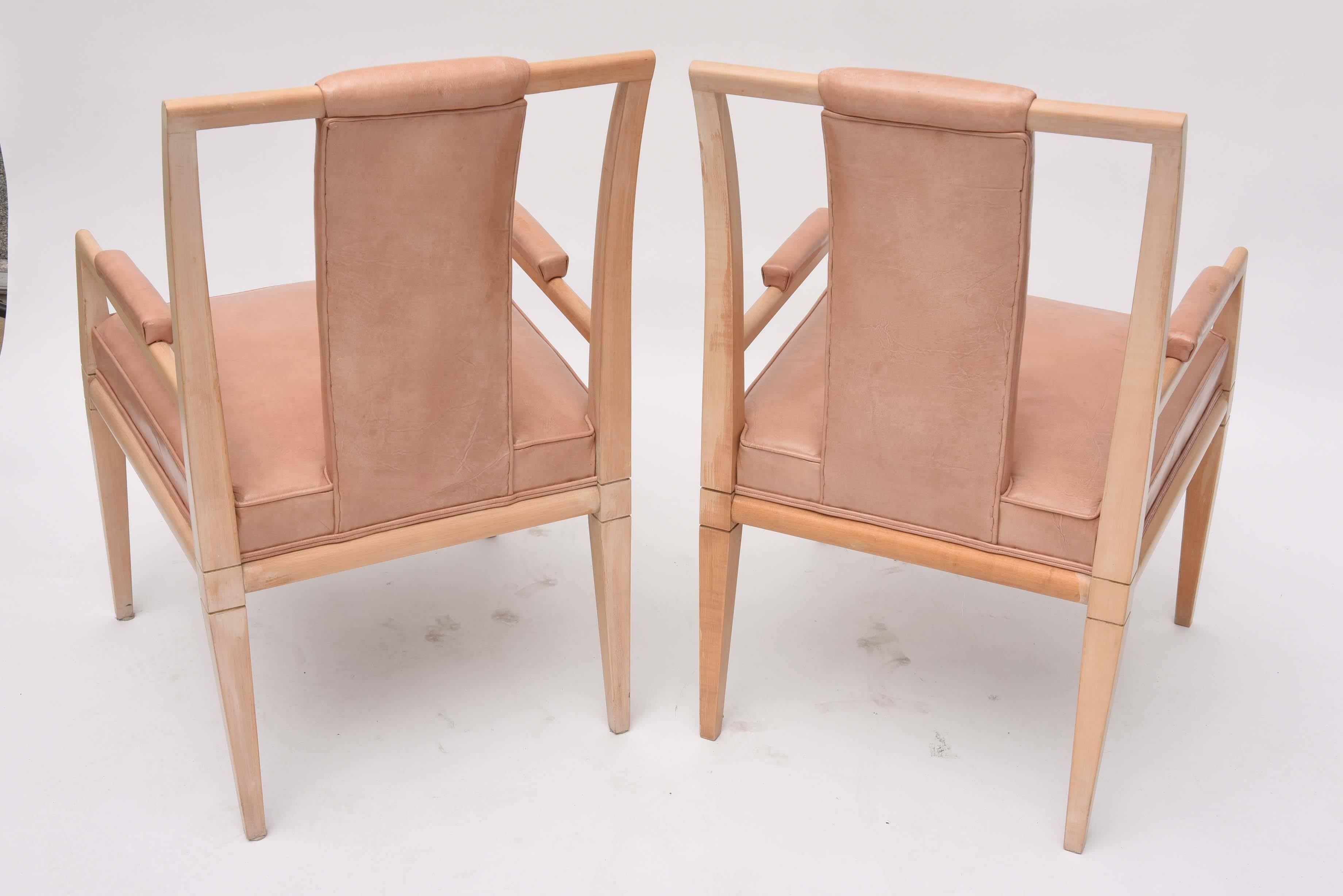 Tommi Parzinger Slat Back Chairs 1