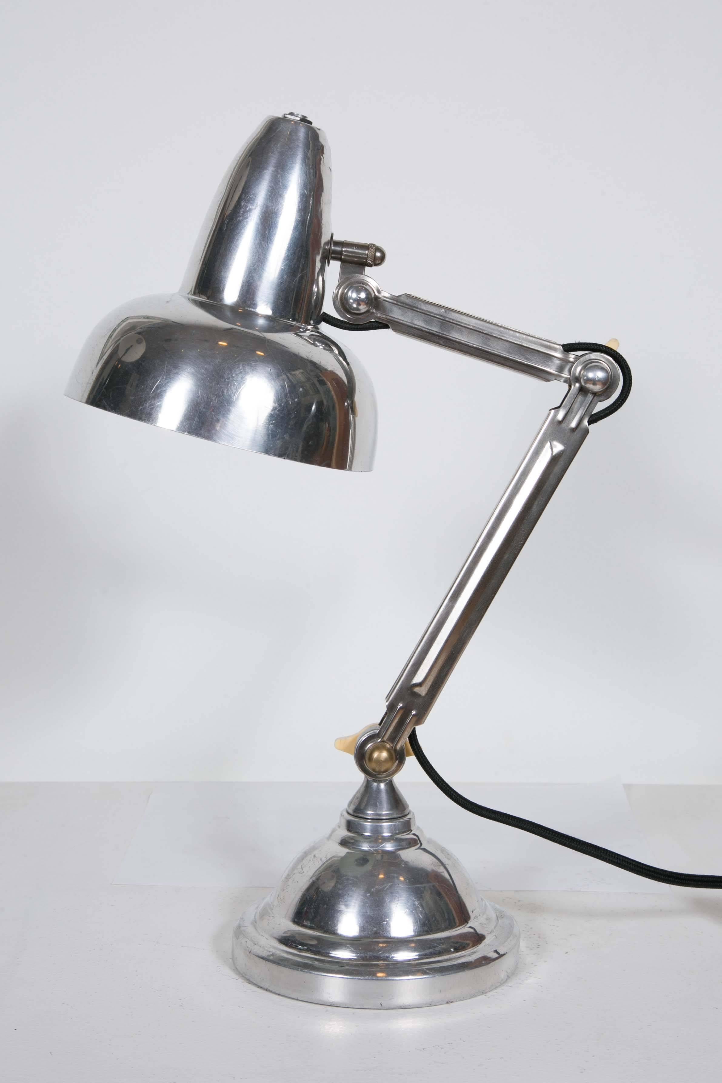  French Art Deco Desk Lamp, 1930s 1