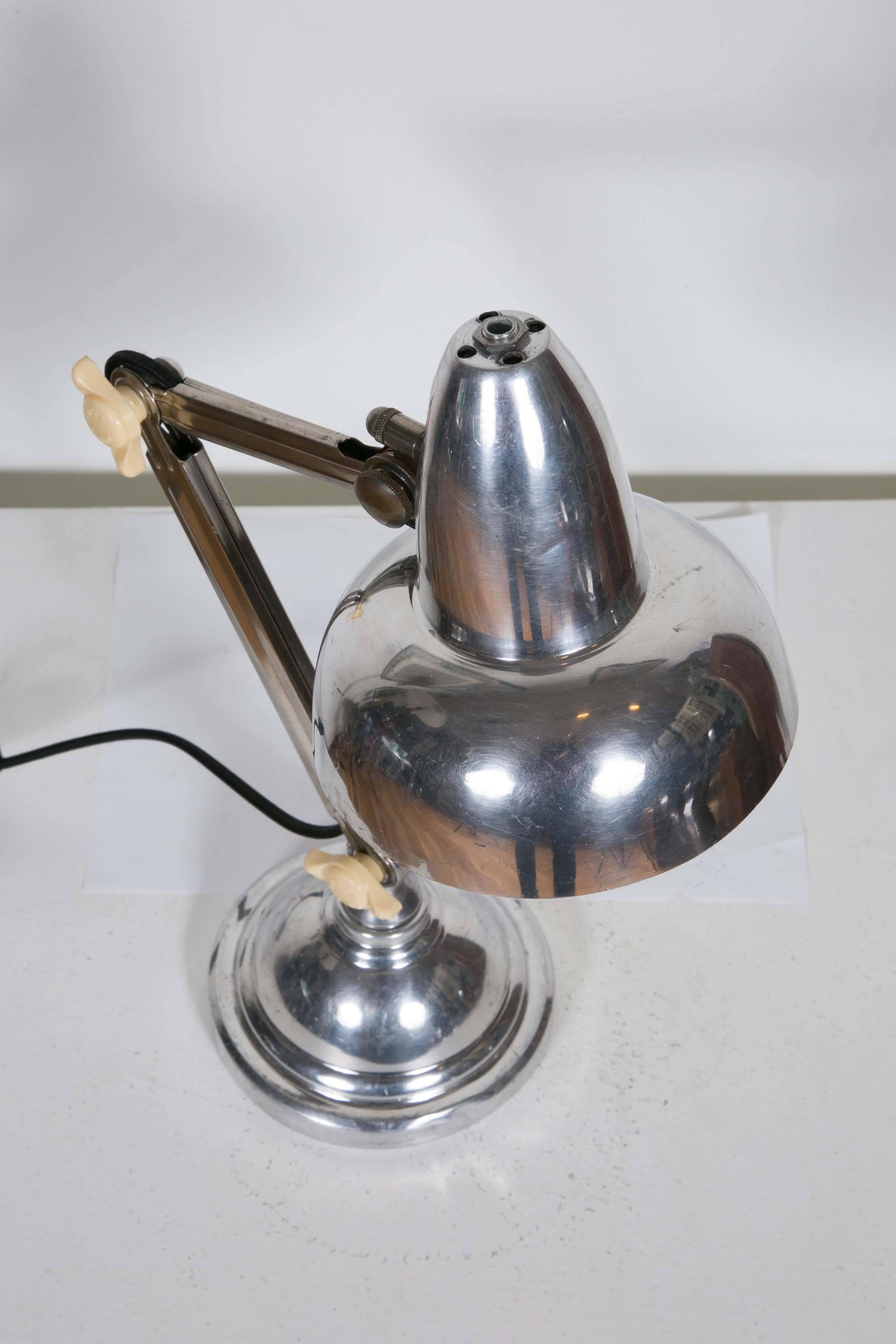  French Art Deco Desk Lamp, 1930s 3