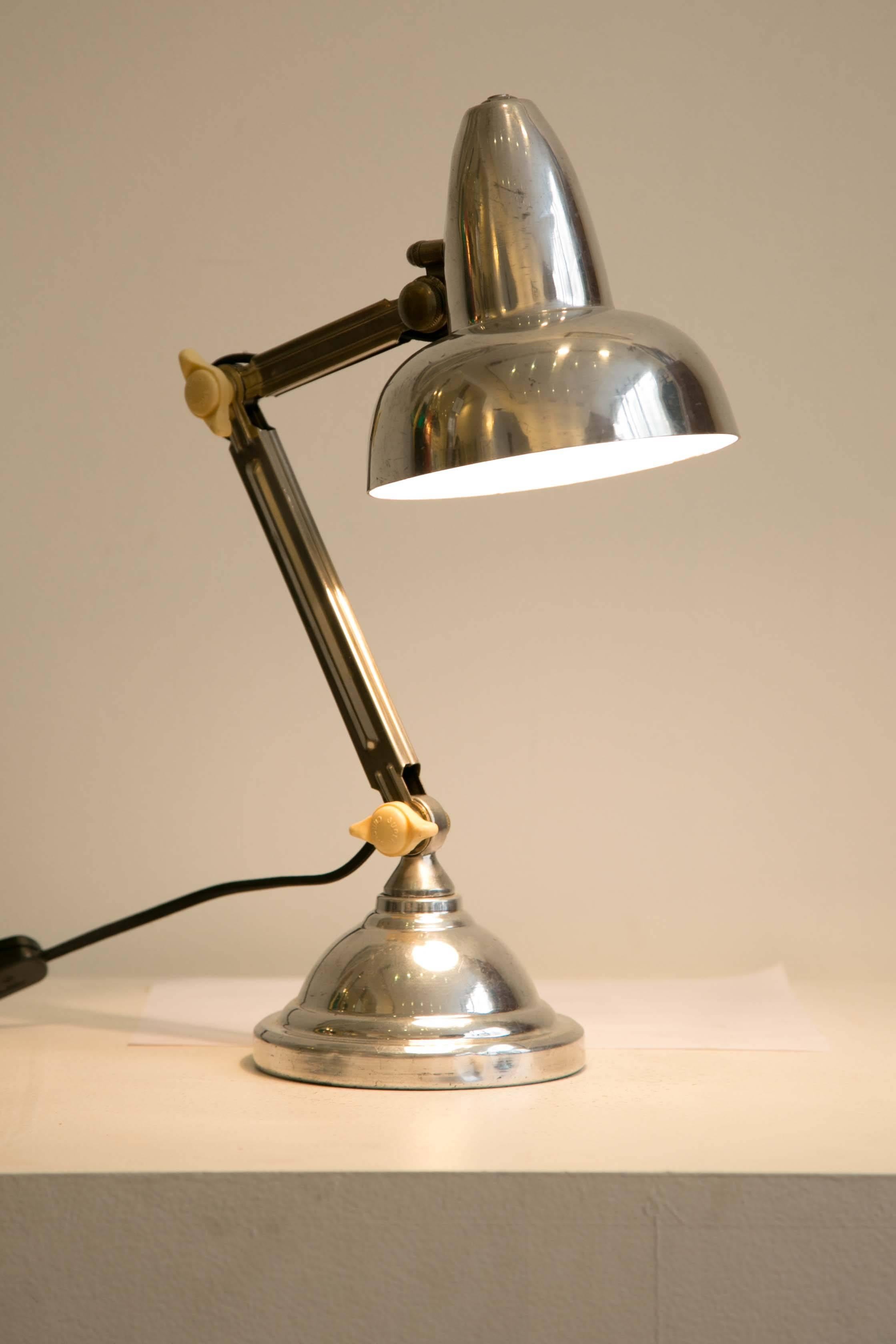 French Art Deco Desk Lamp, 1930s 4
