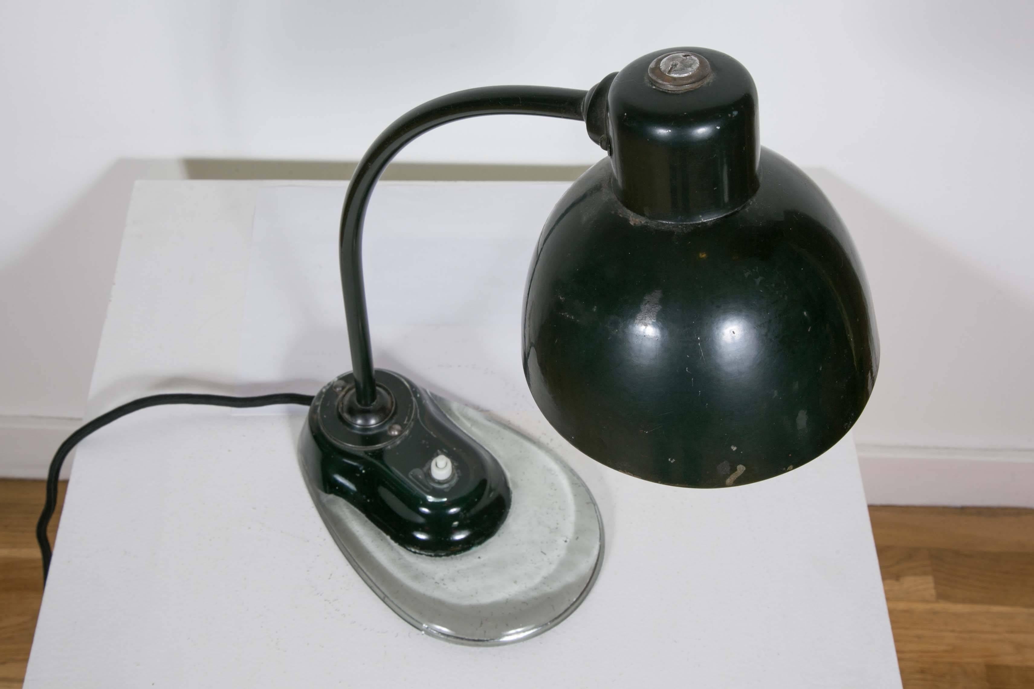 Mid-20th Century Bauhaus Desk Lamp Designed by Marianne Brandt, 1930s For Sale