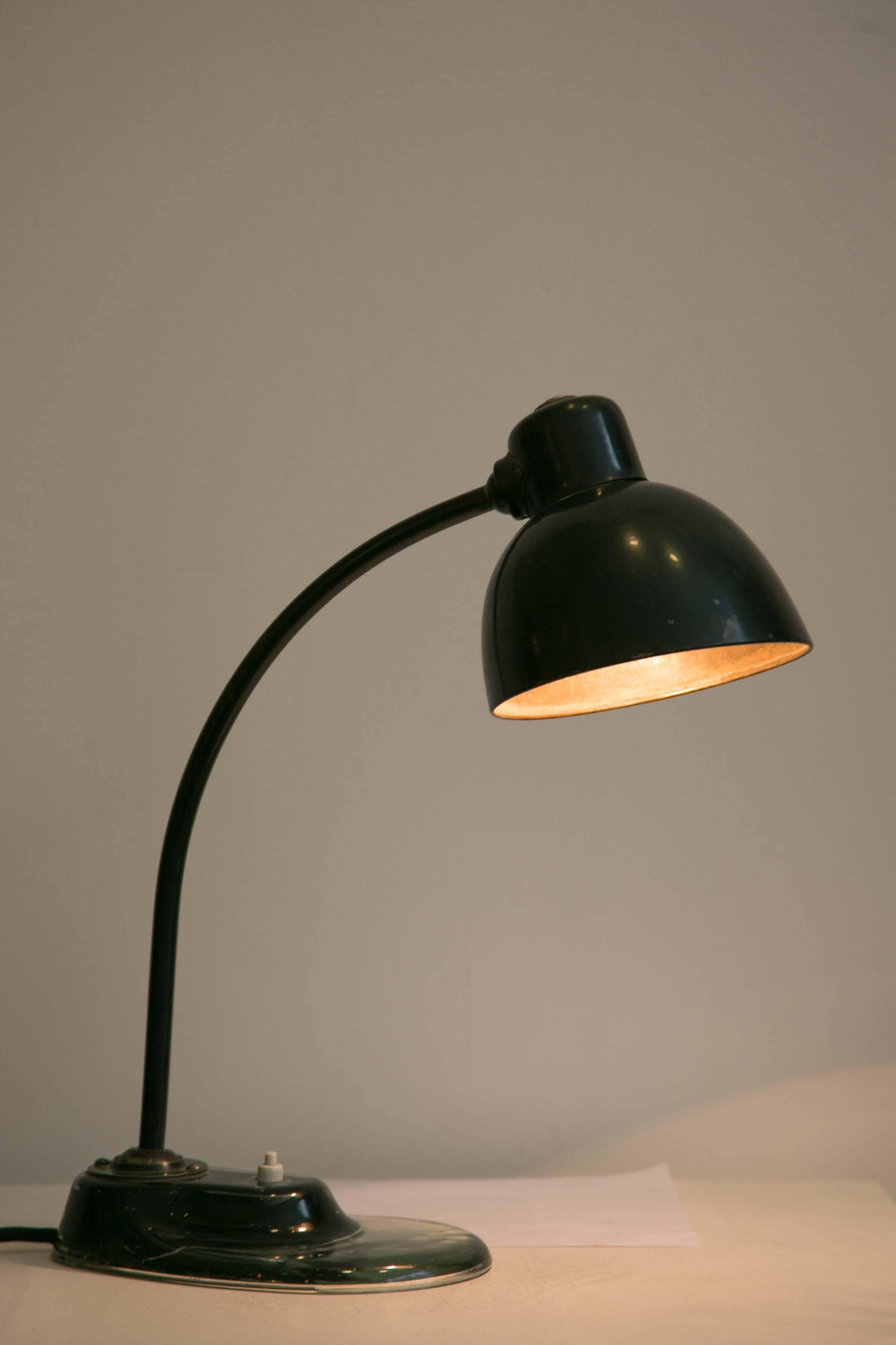 Bauhaus Desk Lamp Designed by Marianne Brandt, 1930s For Sale 1