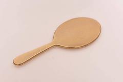 Cartier 14 Karat Gold Hand Mirror