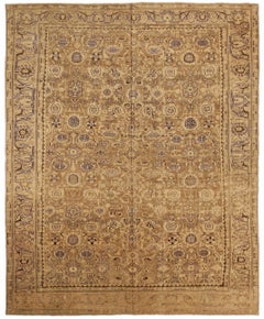 Alfombras Persas Malayer - Lana Marrón Marfil 73283