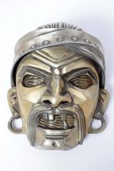 Machine Age Art Deco Cast Metal Pirate,  Illuminated Theater Wall Sconce