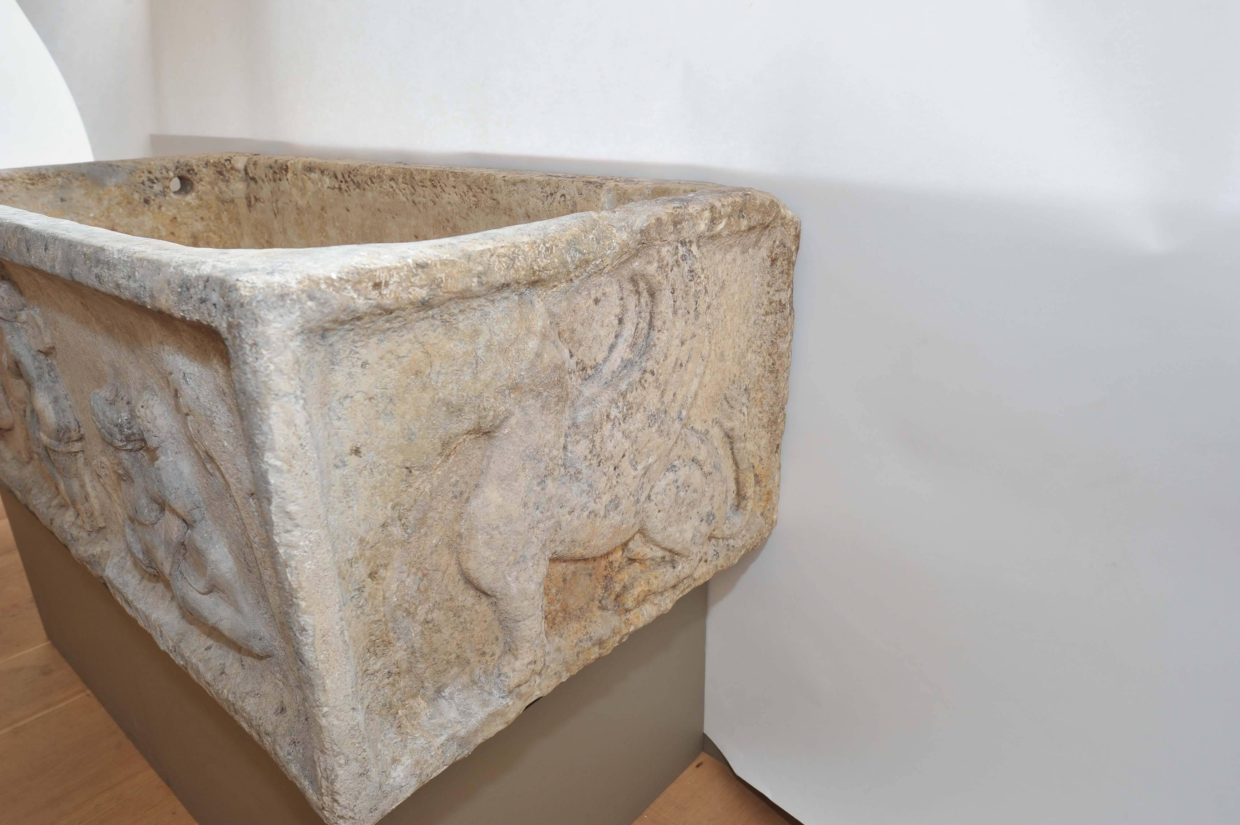 Important Roman Sarcophagus For Sale 3