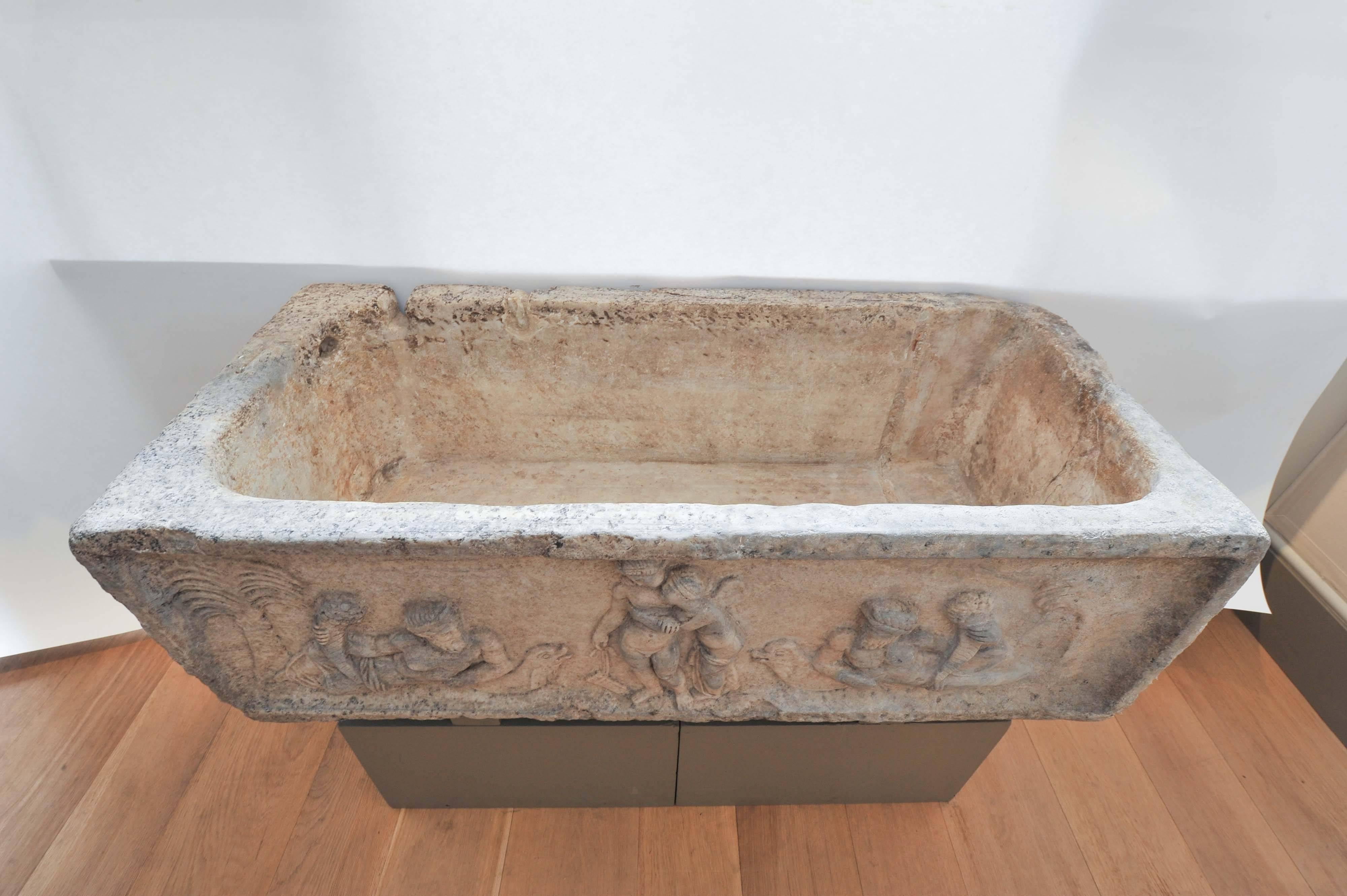 Important Roman Sarcophagus For Sale 5