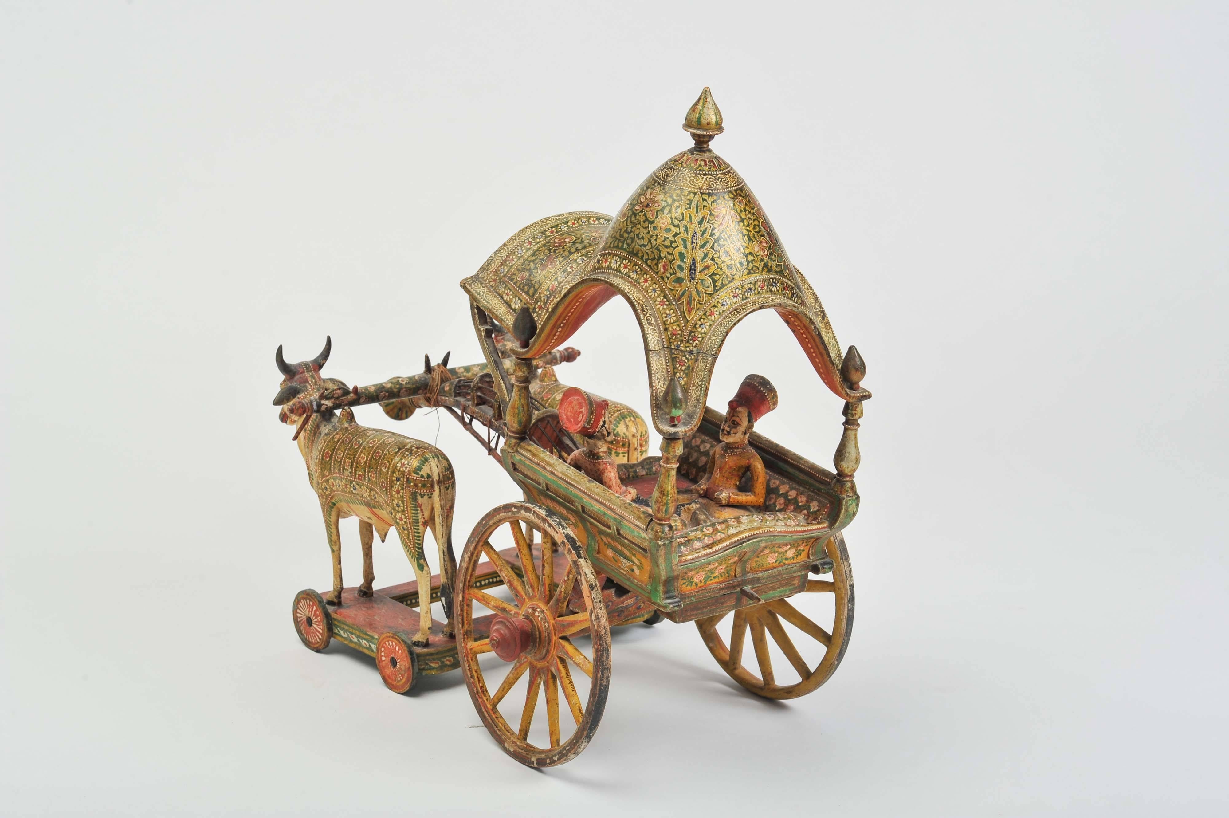 Early 20th Century Model of Ceremonial Wagon In Excellent Condition In London, GB