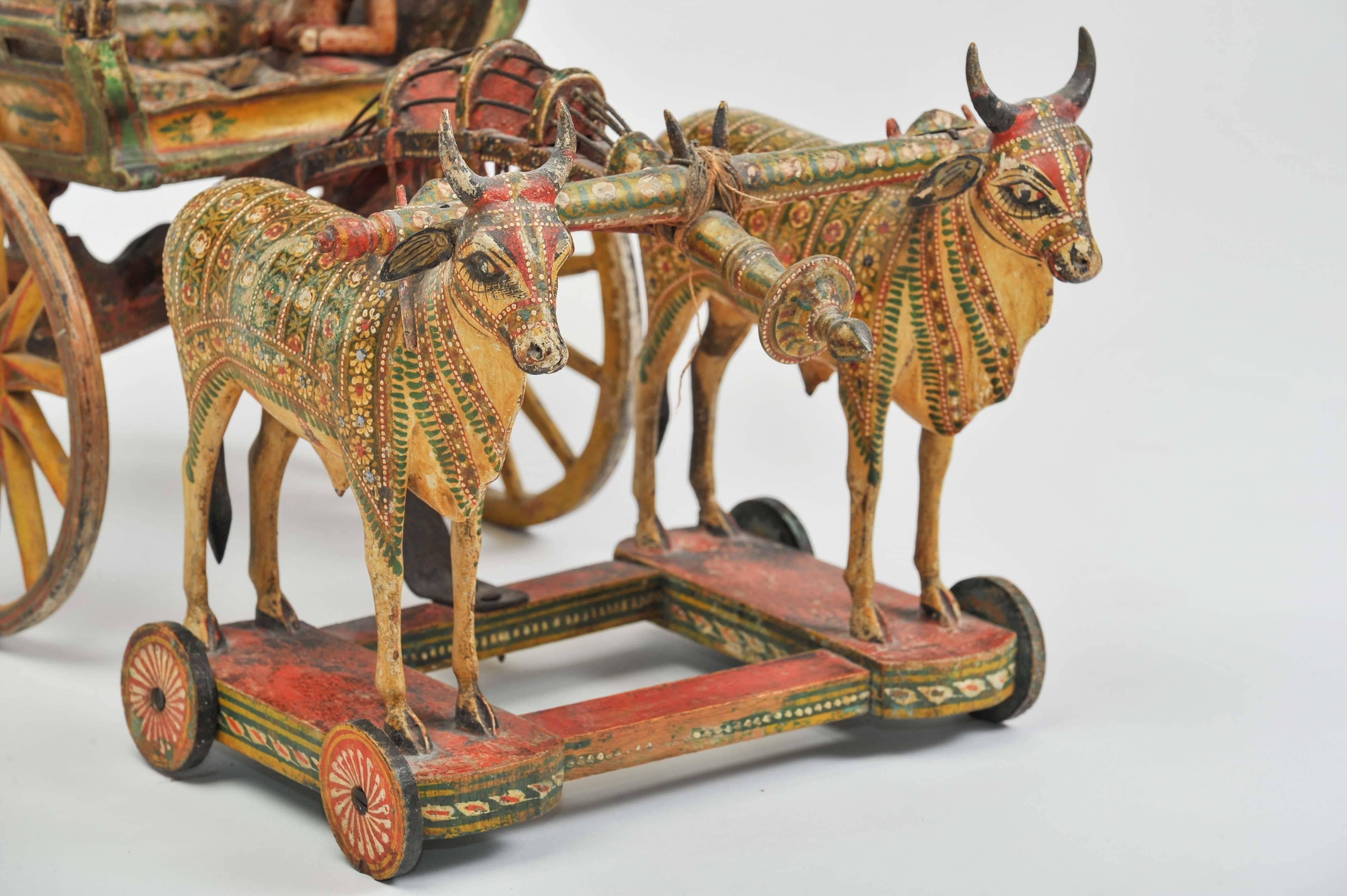Early 20th Century Model of Ceremonial Wagon 1
