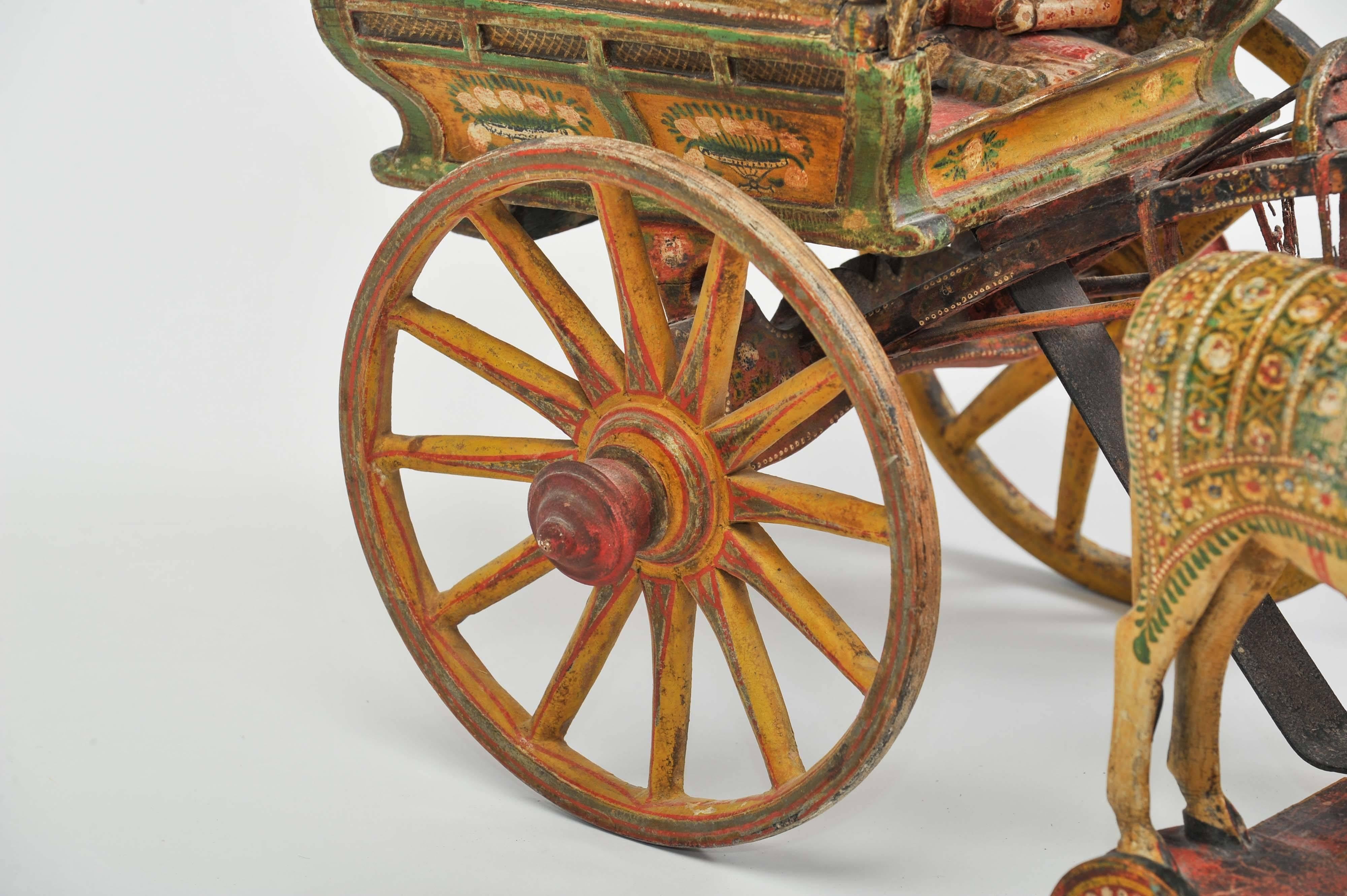 Early 20th Century Model of Ceremonial Wagon 3