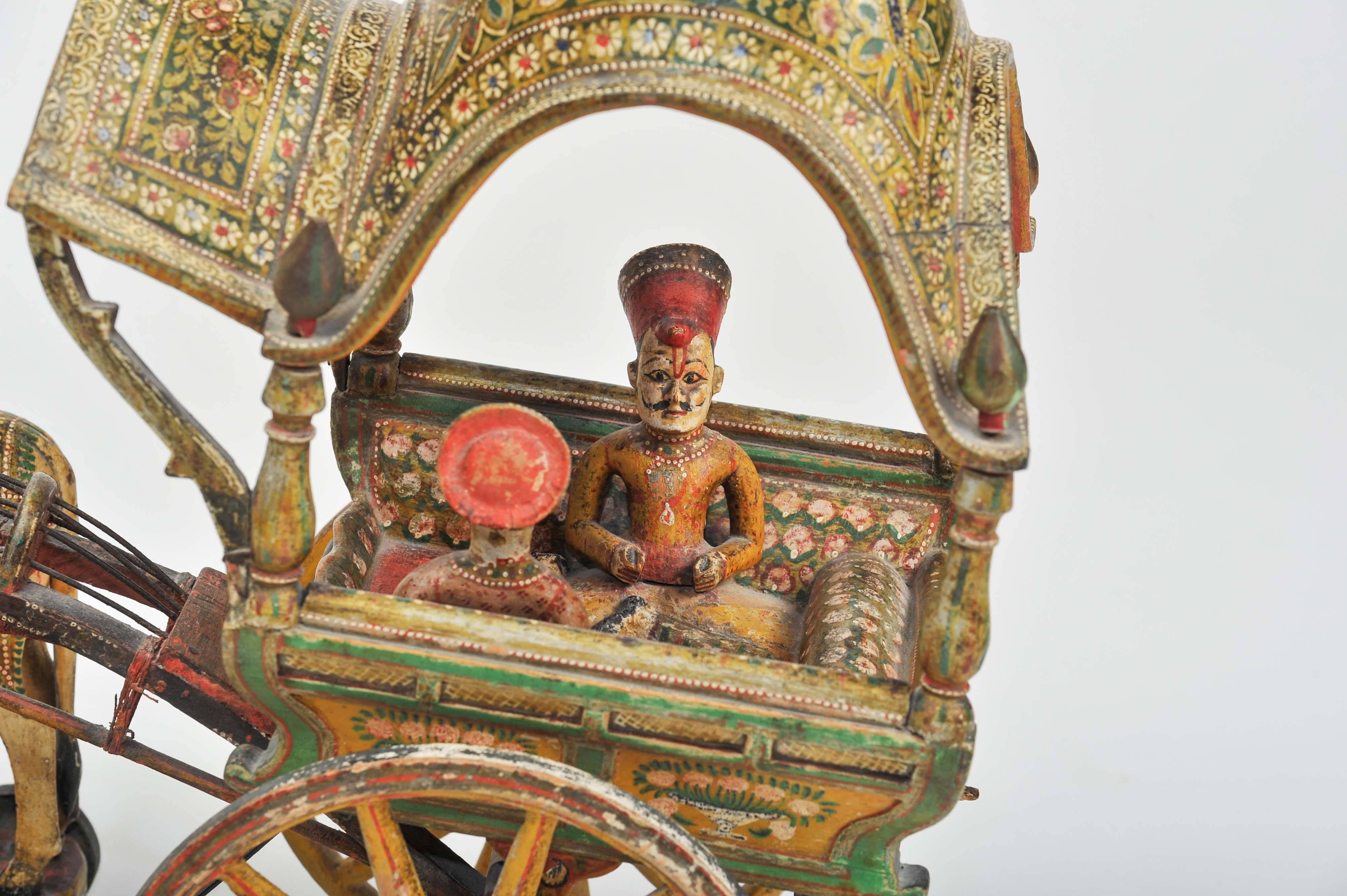 Early 20th Century Model of Ceremonial Wagon 5