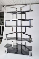 1970s Italian Chrome Shelves