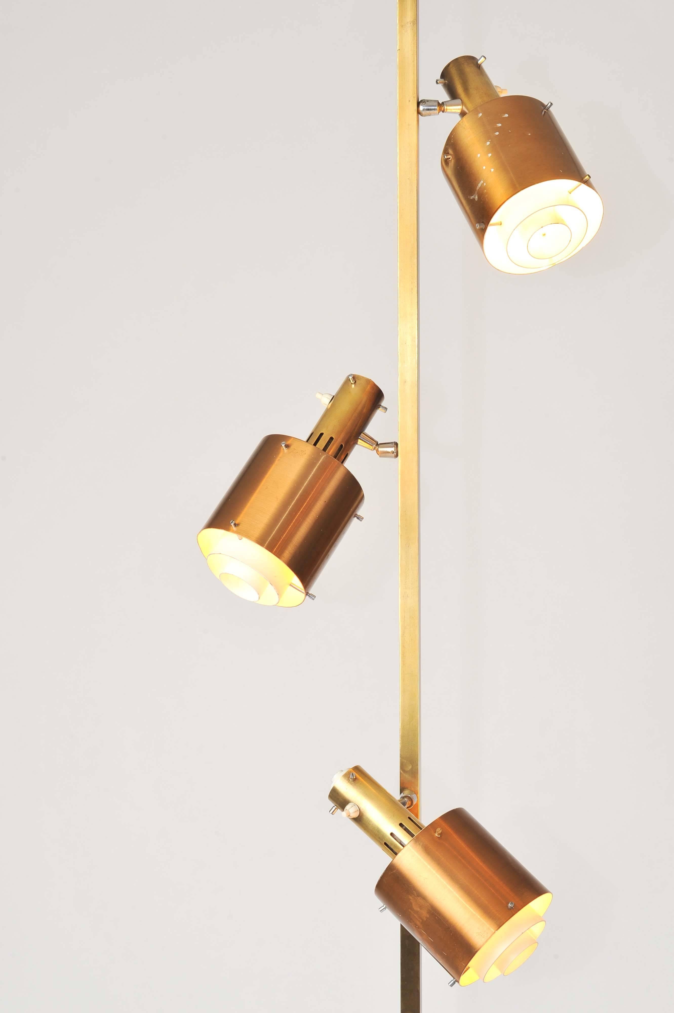 Rare floor to ceiling light. Three shades. Italian.
Switch to each individual shade.