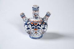 French Tulipiere Vase, circa 1900, Rouen
