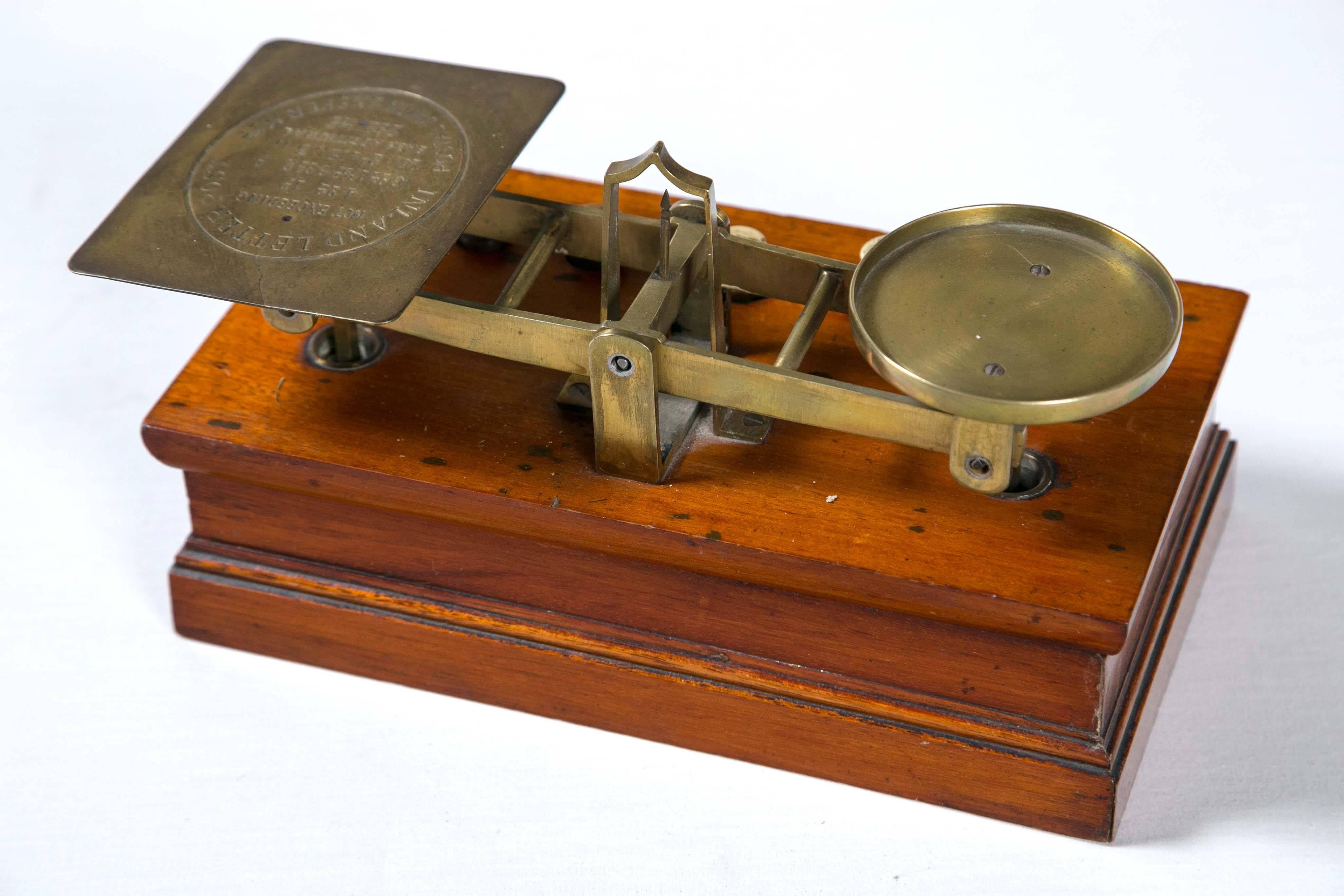 English Postal Scale, S. Mordan & Co., London, circa 1910 1