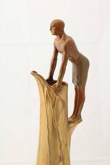 Zsolnay Earthenware Eosin Glazed  "Egyptian Slave" Ewer, 1900