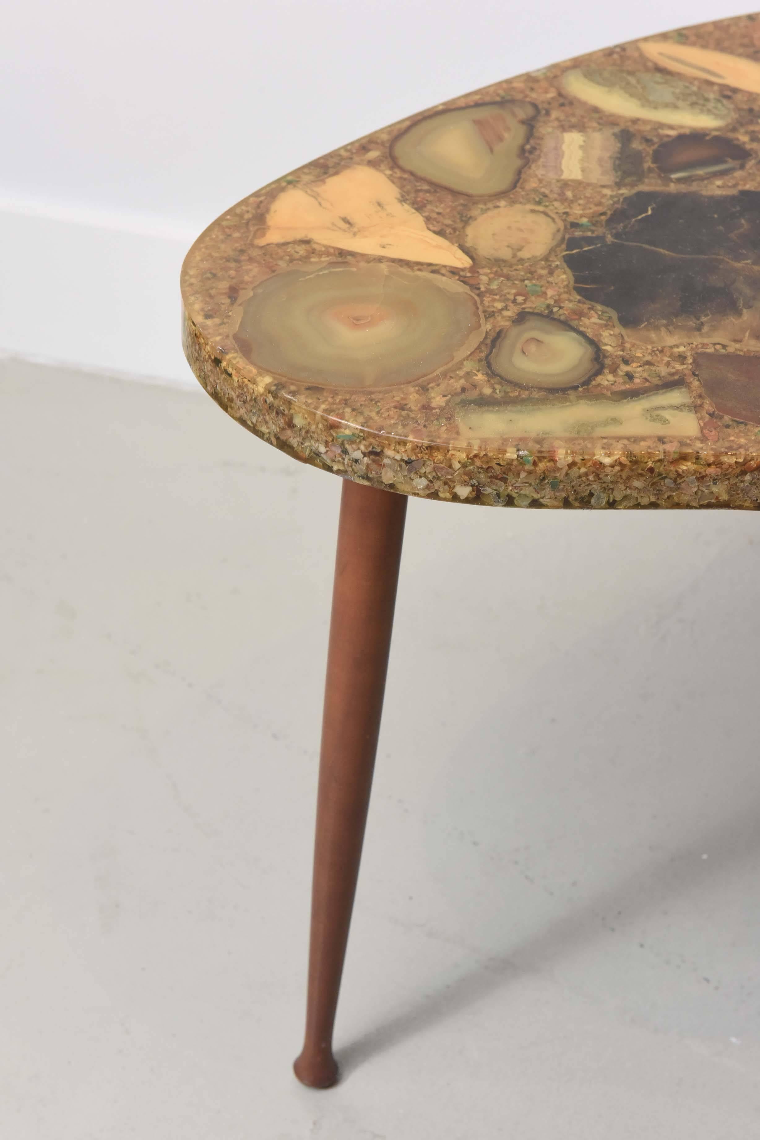 marble resin table