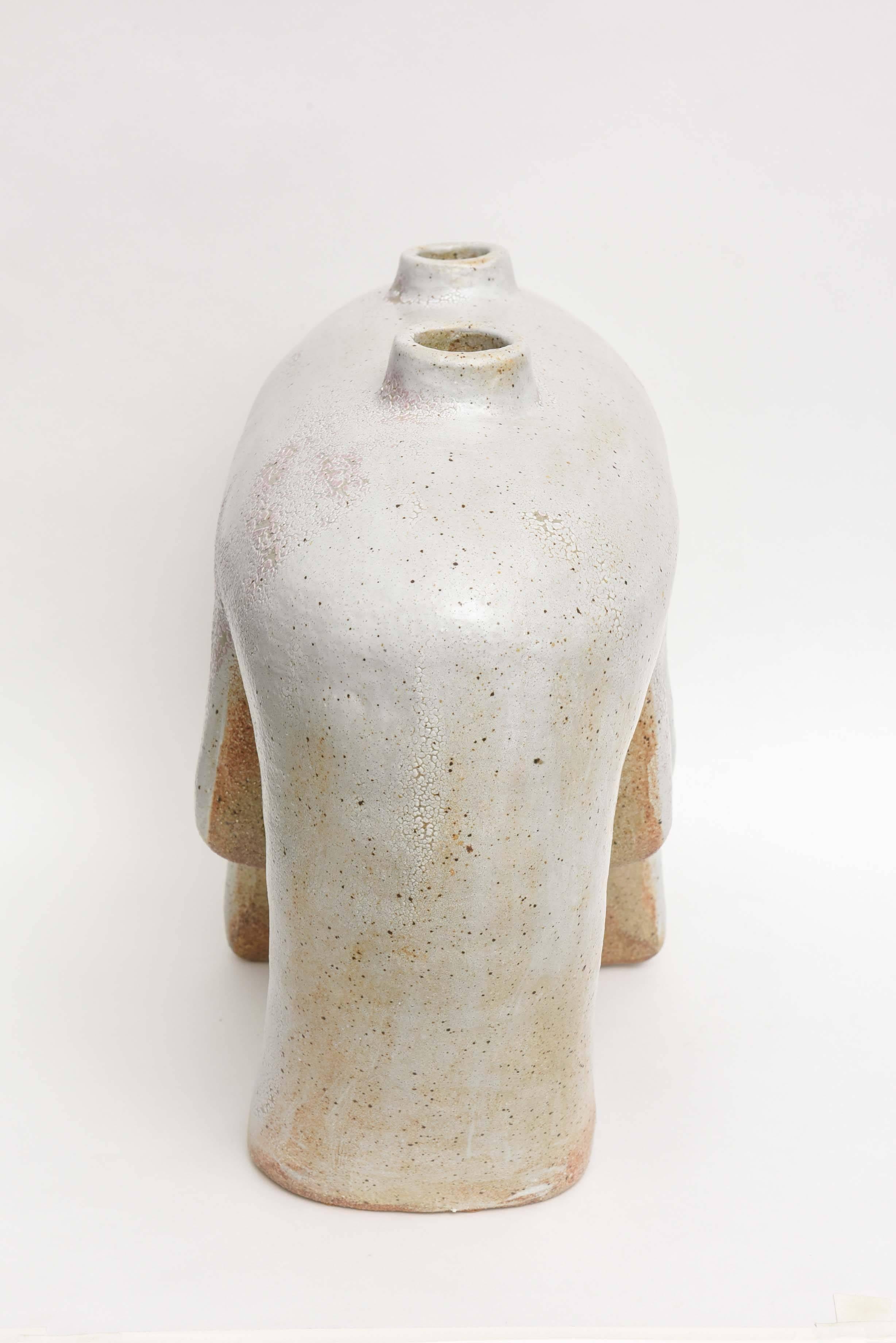 American Modern Ceramic Vase/Sculpture, Daric Harvie 1