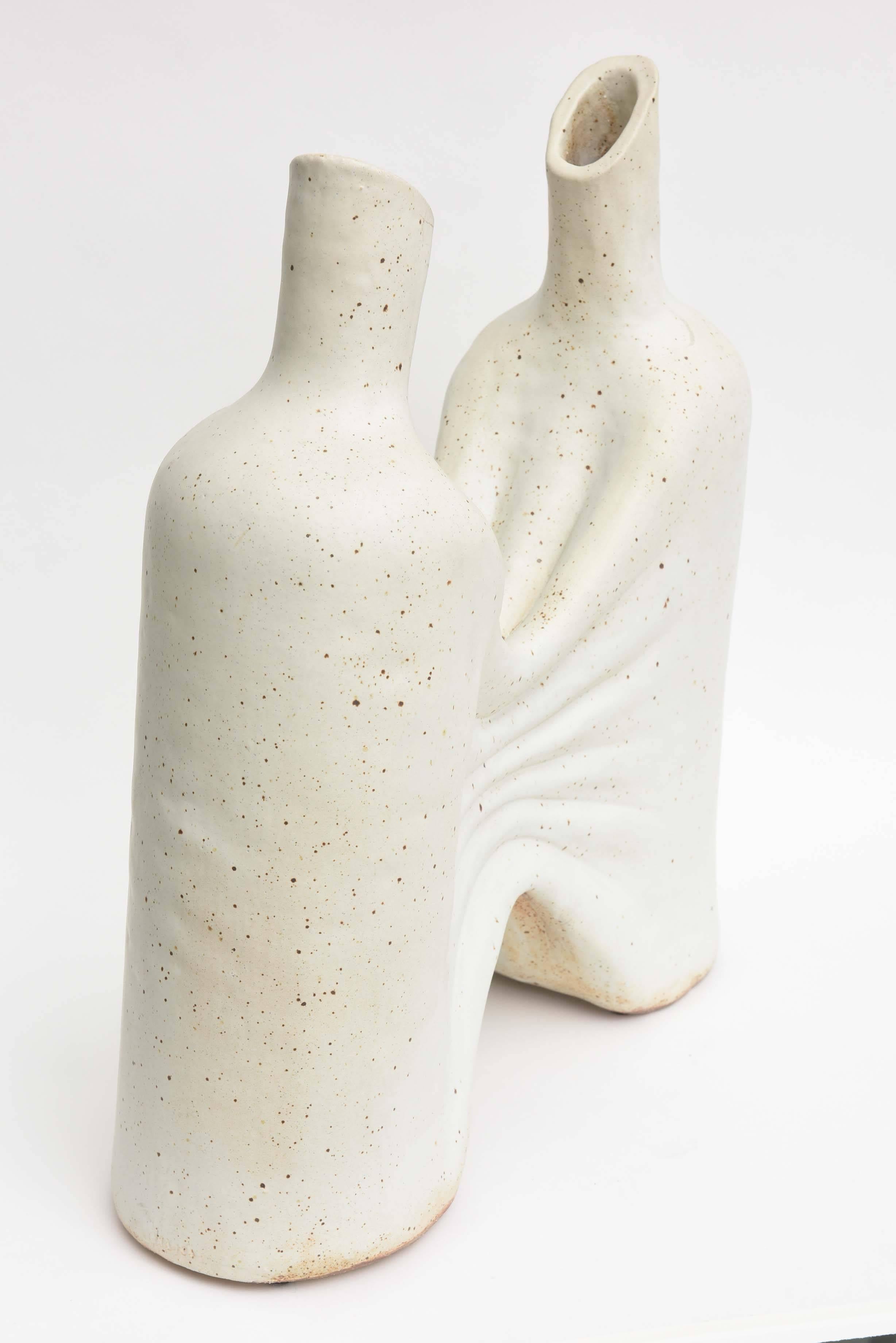 American Modern Ceramic Vase/ Sculpture, Daric Harvie 1