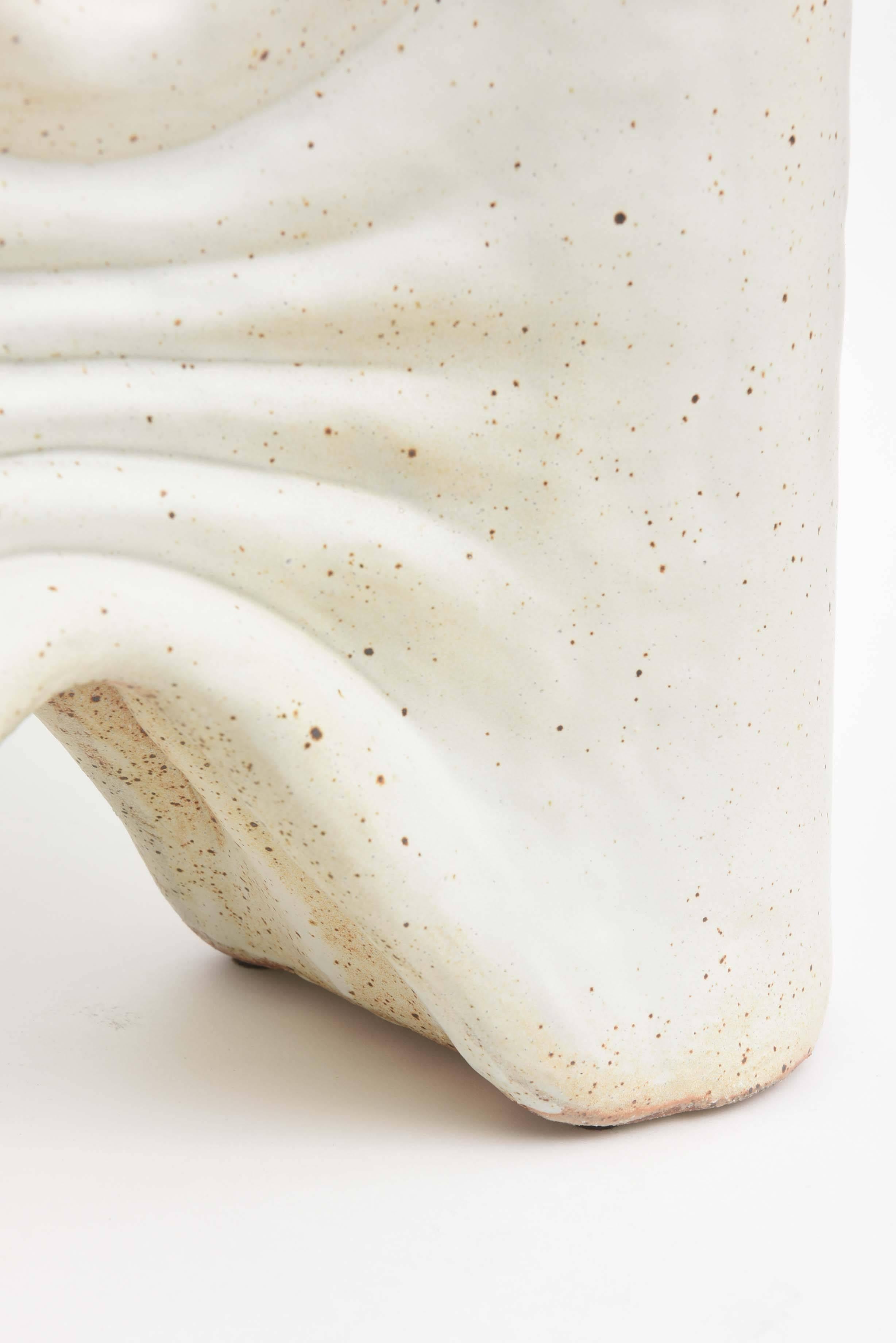 American Modern Ceramic Vase/ Sculpture, Daric Harvie 4