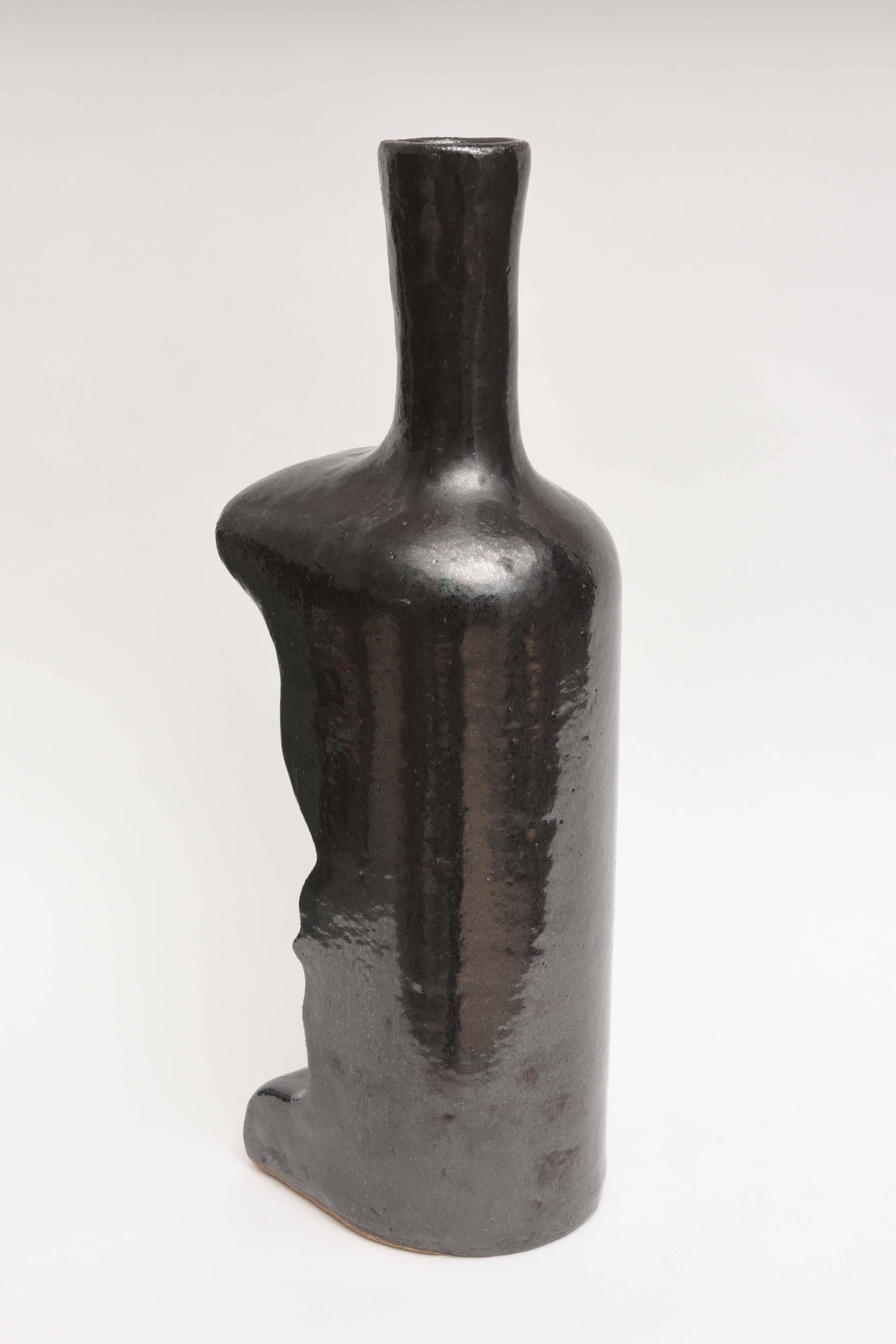 American Modern Ceramic Vase/Sculpture, Daric Harvie For Sale 2