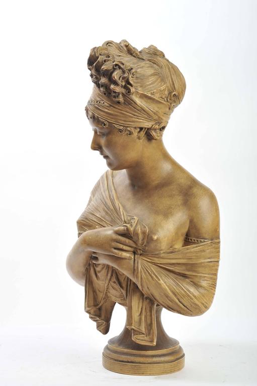 Classical Antique Bust For Sale at 1stDibs