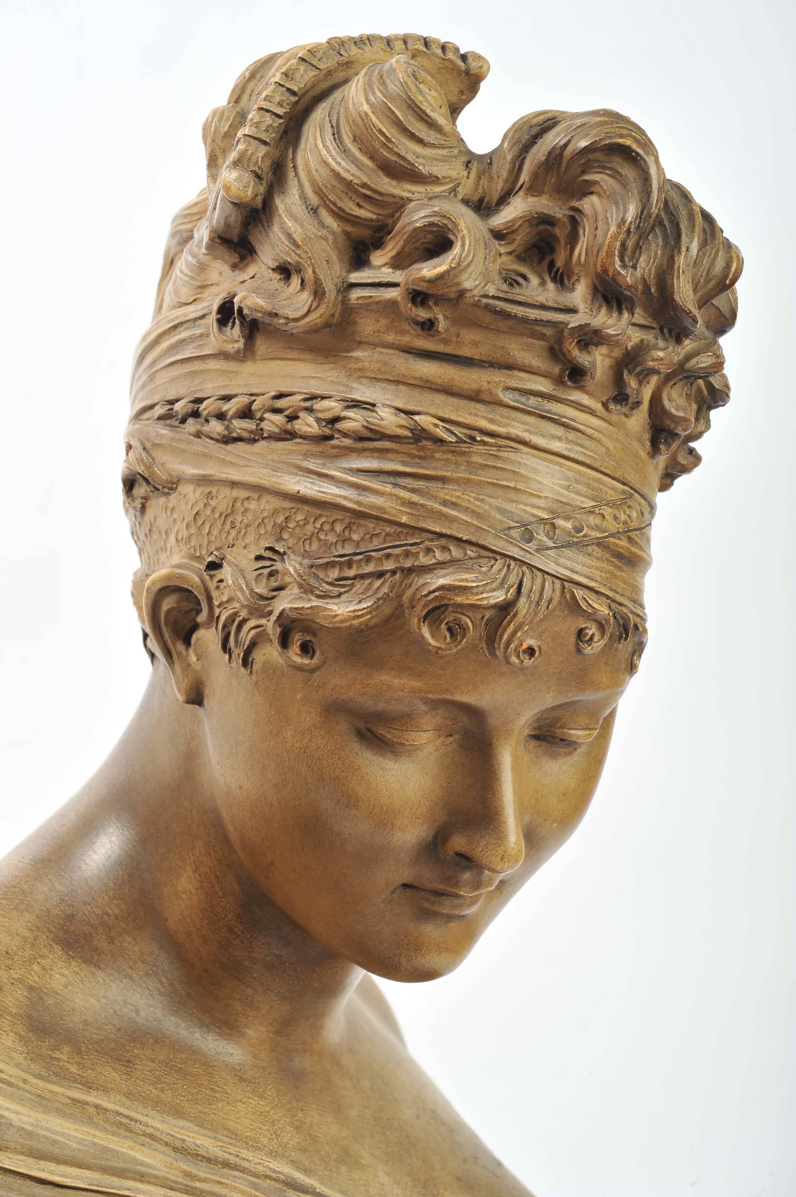 Late 19th Century Classical Antique Bust