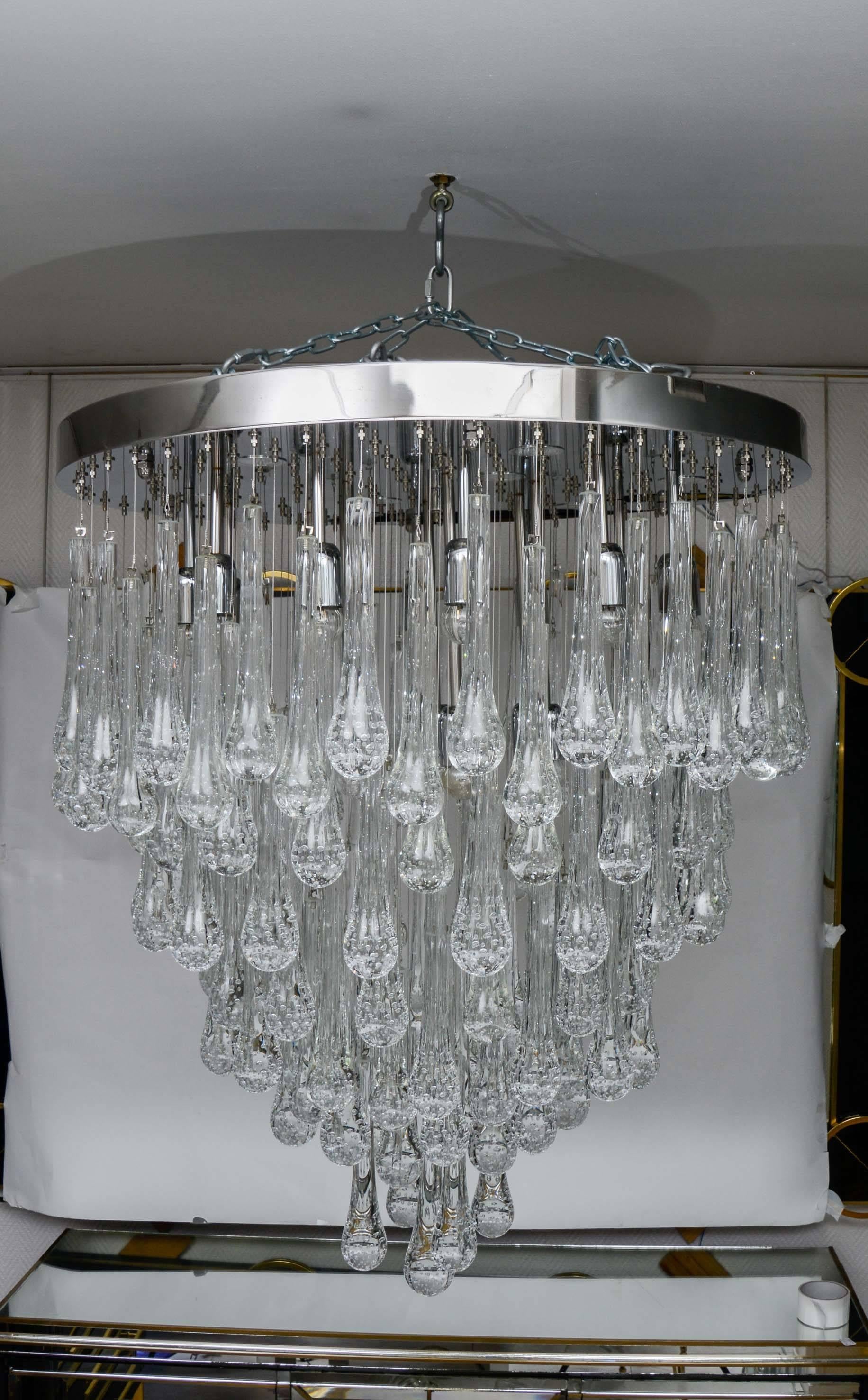 chandelier with led bulbs